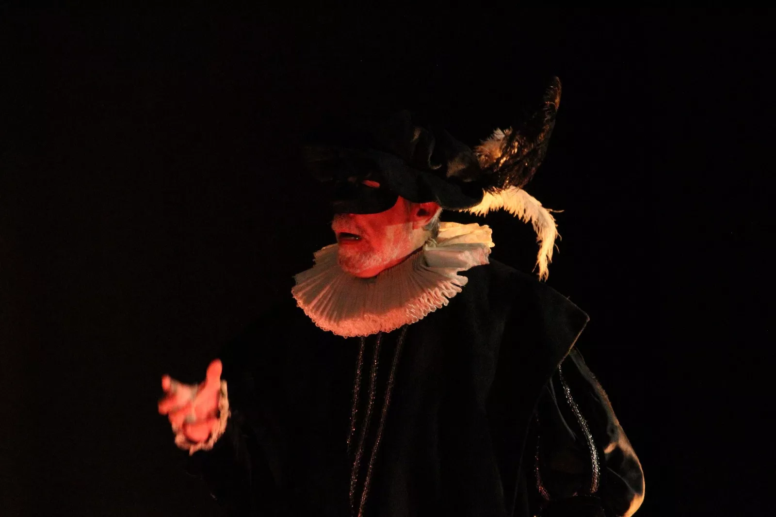 Don Juan Tenorio en el centro cultural de Robres. Foto Carlos Neofato