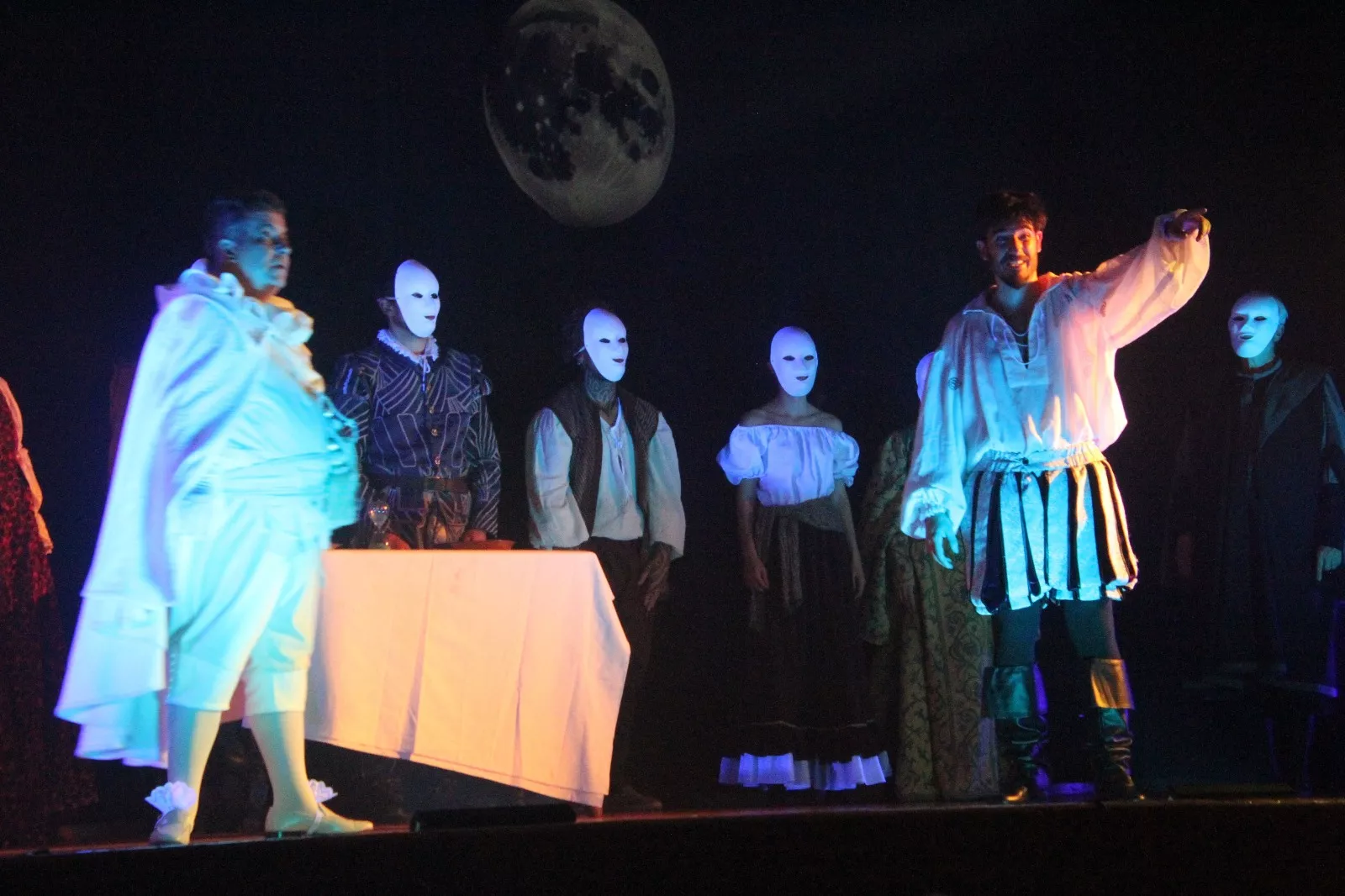 Don Juan Tenorio en el centro cultural de Robres. Foto Carlos Neofato