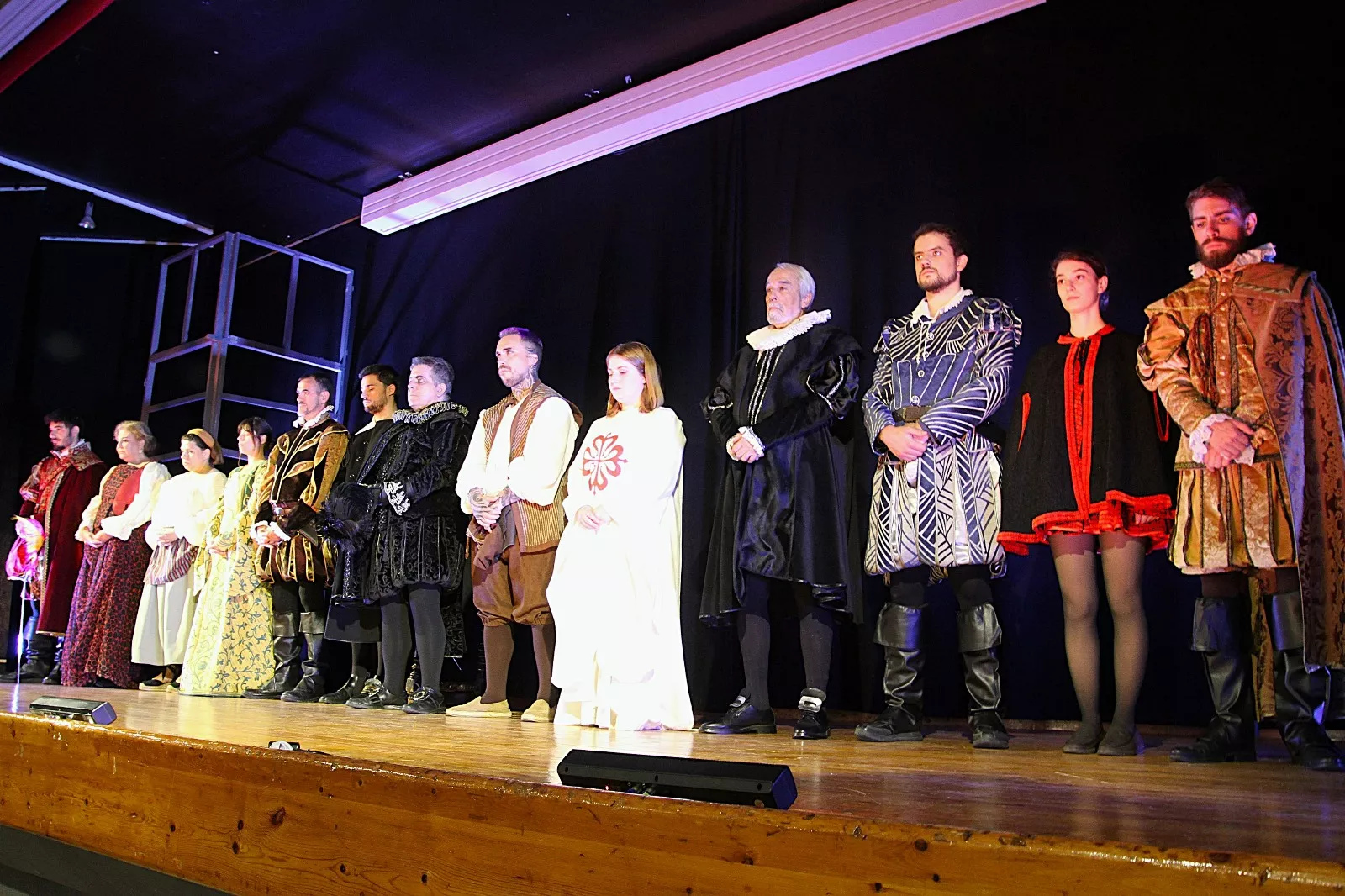 Don Juan Tenorio en el centro cultural de Robres. Foto Carlos Neofato