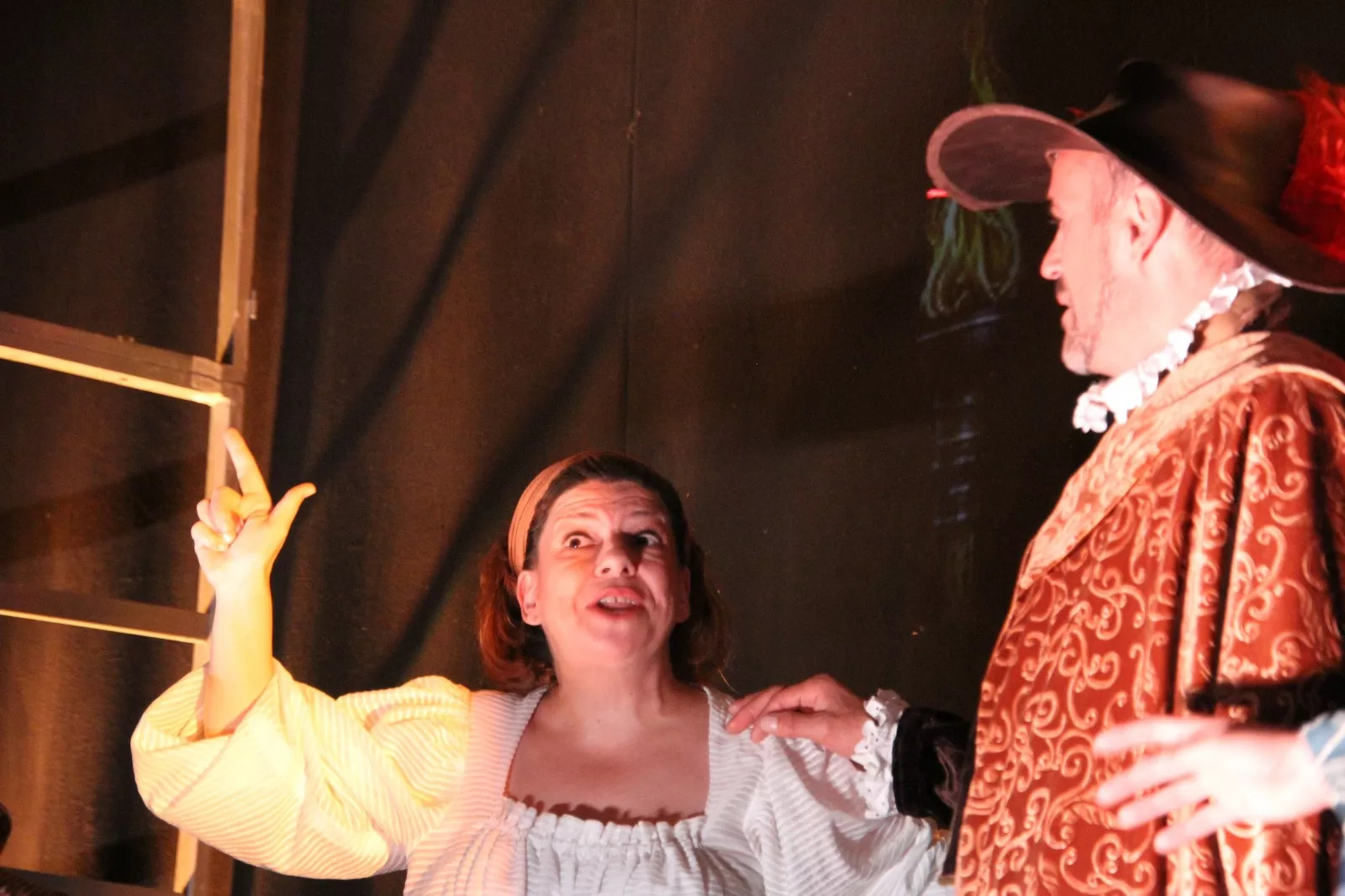 Don Juan Tenorio en el centro cultural de Robres. Foto Carlos Neofato