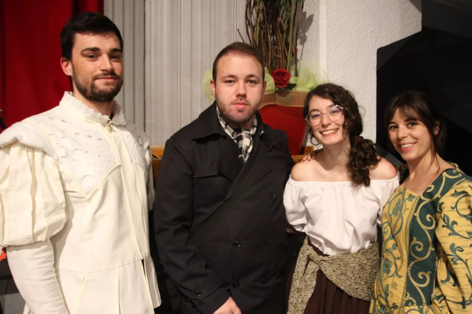 Don Juan Tenorio en el centro cultural de Robres. Foto Carlos Neofato