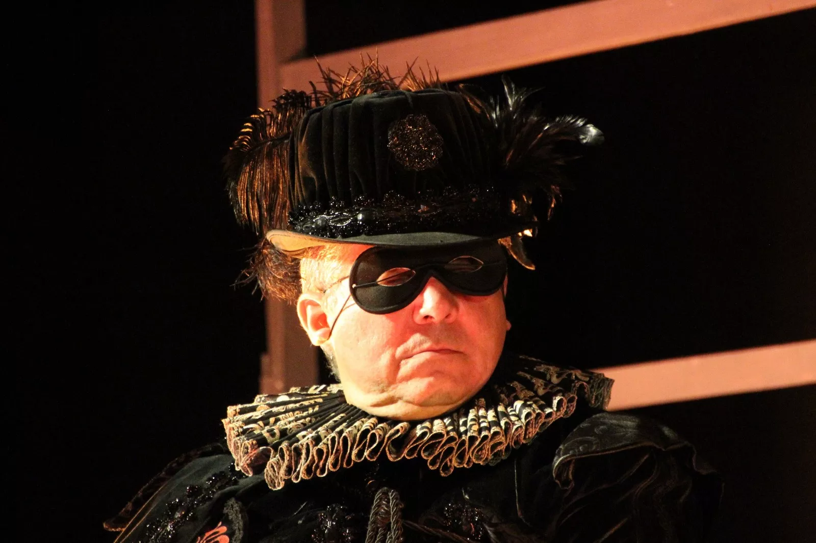 Don Juan Tenorio en el centro cultural de Robres. Foto Carlos Neofato