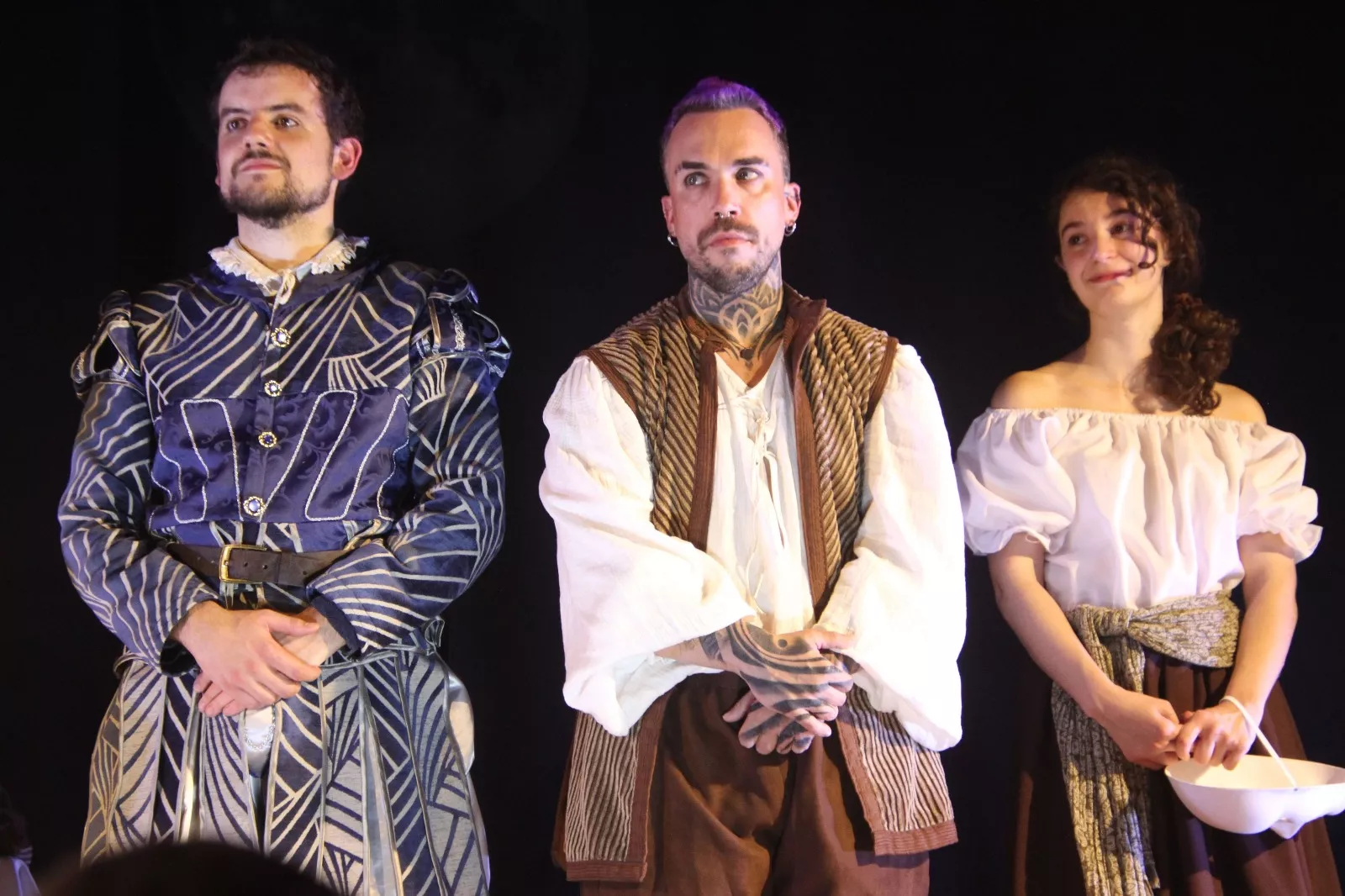 Don Juan Tenorio en el centro cultural de Robres. Foto Carlos Neofato