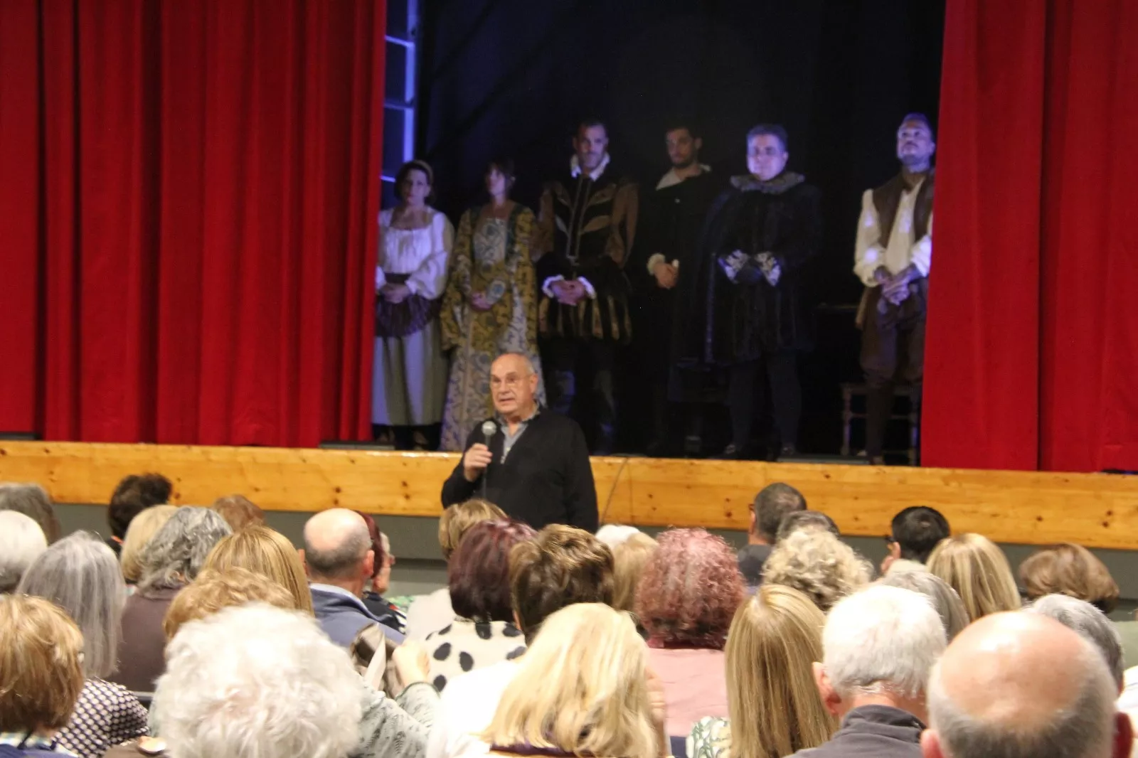 Don Juan Tenorio en el centro cultural de Robres. Foto Carlos Neofato