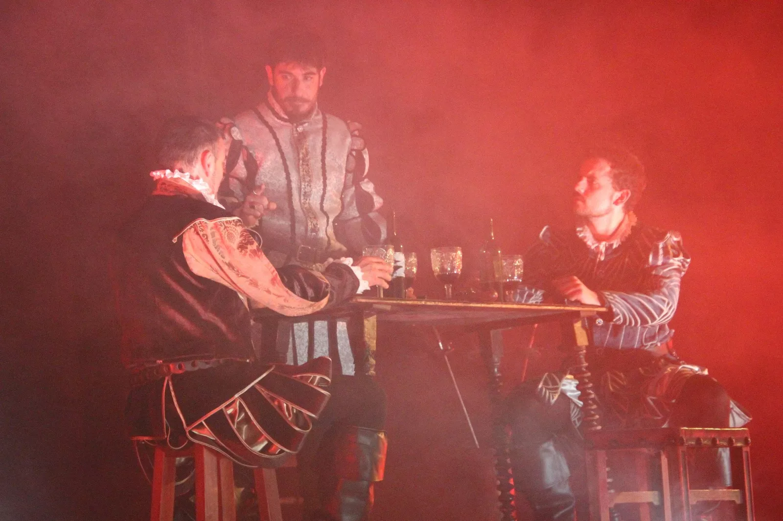 Don Juan Tenorio en el centro cultural de Robres. Foto Carlos Neofato