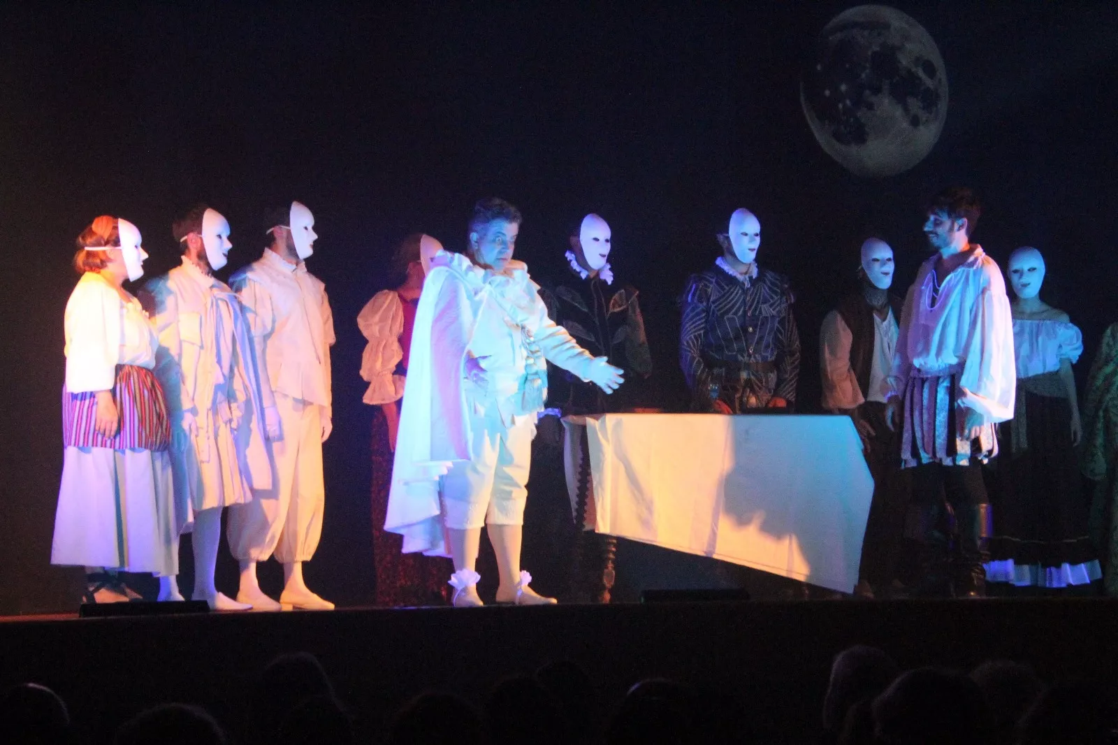 Don Juan Tenorio en el centro cultural de Robres. Foto Carlos Neofato