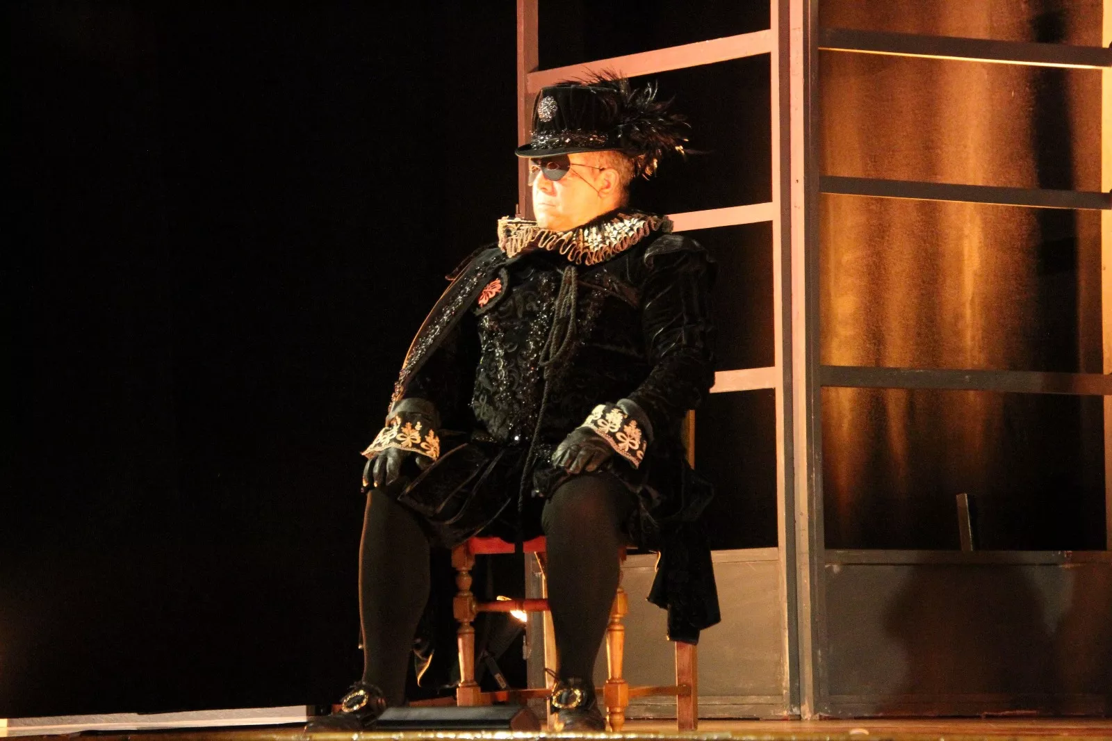 Don Juan Tenorio en el centro cultural de Robres. Foto Carlos Neofato