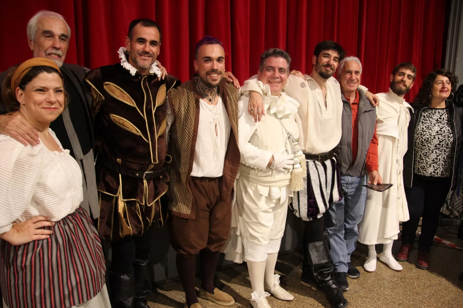 Don Juan Tenorio en el centro cultural de Robres. Foto Carlos Neofato