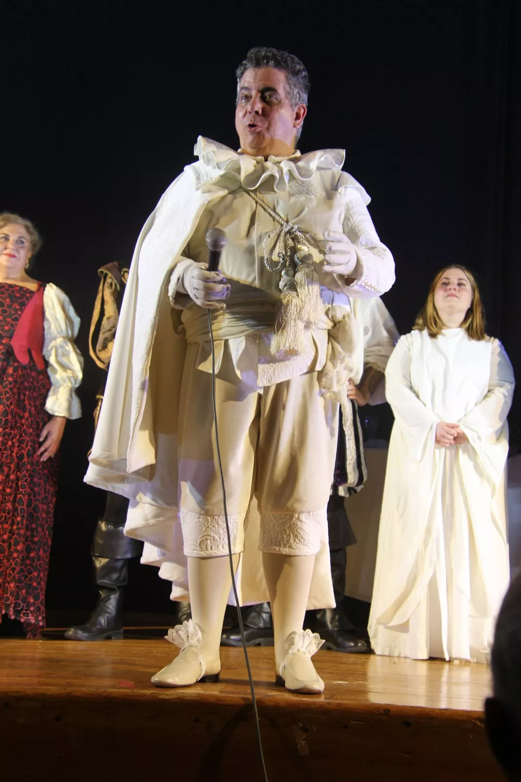 Don Juan Tenorio en el centro cultural de Robres. Foto Carlos Neofato