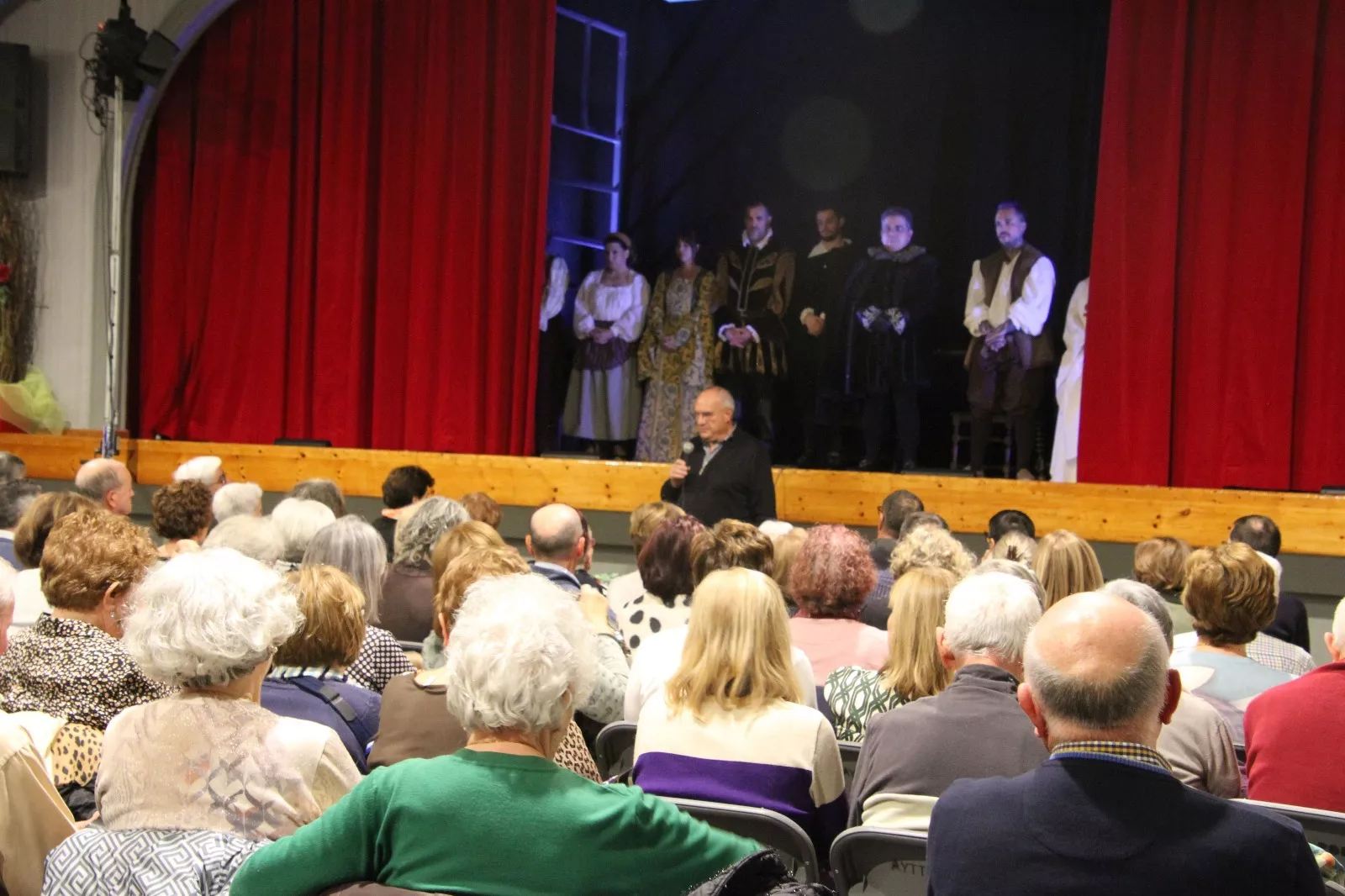 Don Juan Tenorio en el centro cultural de Robres. Foto Carlos Neofato