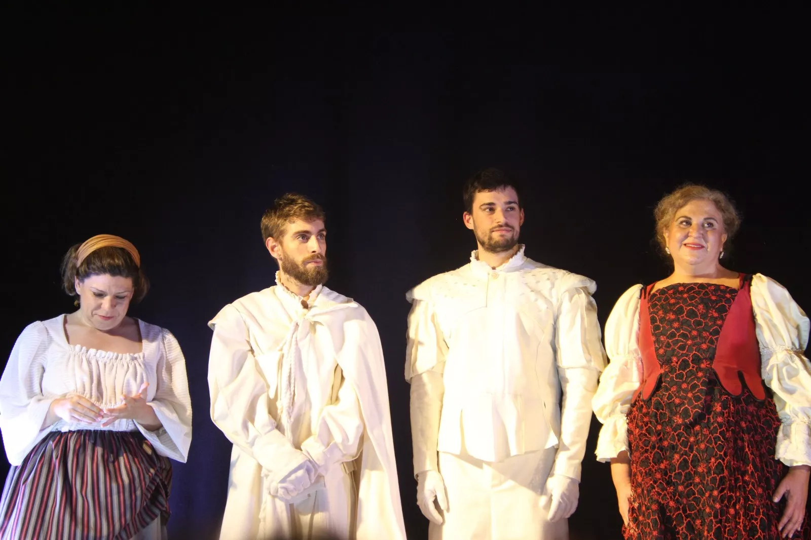 Don Juan Tenorio en el centro cultural de Robres. Foto Carlos Neofato