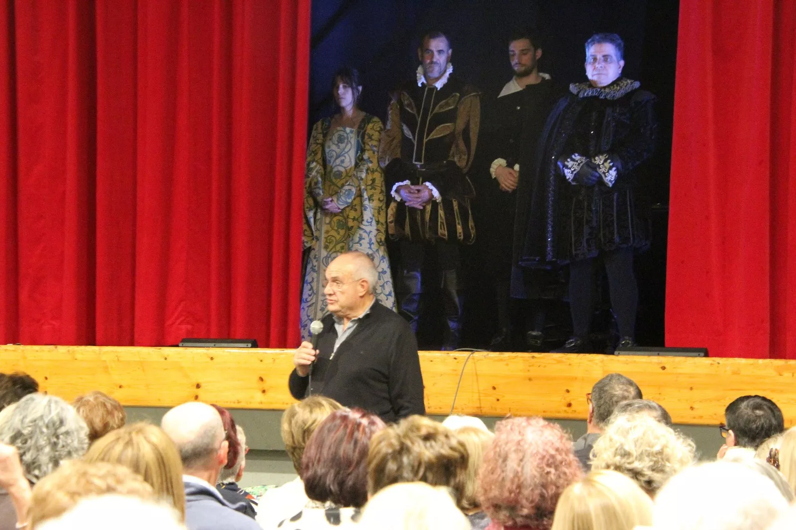 Don Juan Tenorio en el centro cultural de Robres. Foto Carlos Neofato