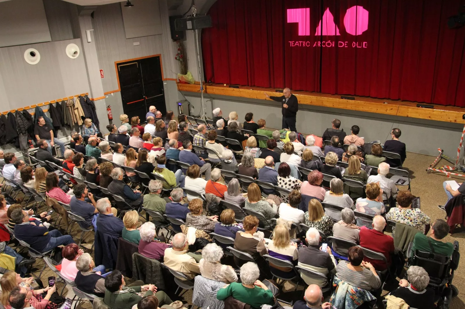 Don Juan Tenorio en el centro cultural de Robres. Foto Carlos Neofato