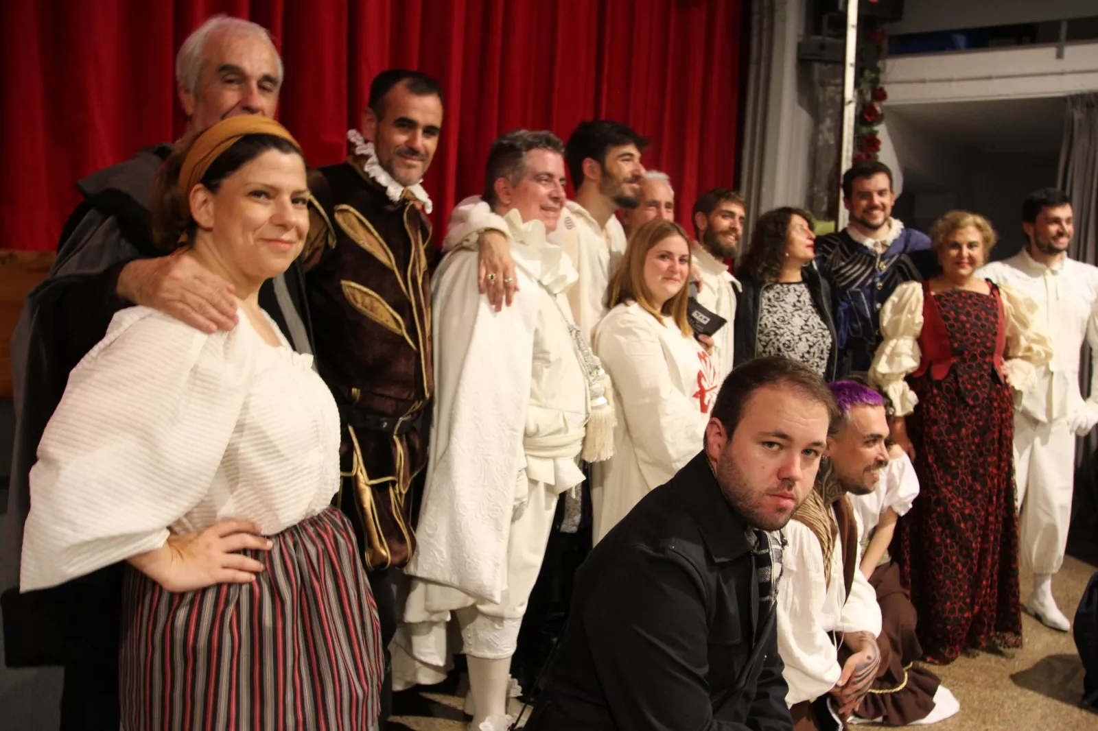 Don Juan Tenorio en el centro cultural de Robres. Foto Carlos Neofato