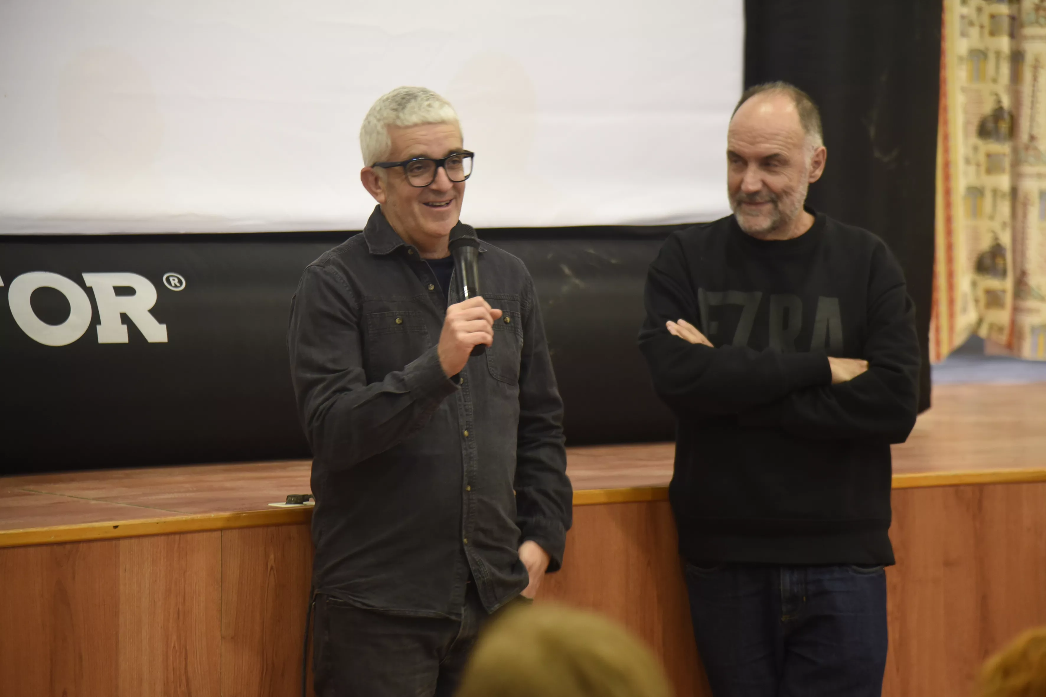 Actividad del Festival Extrarradios el sábado en Ayerbe. Foto Javier Blasco