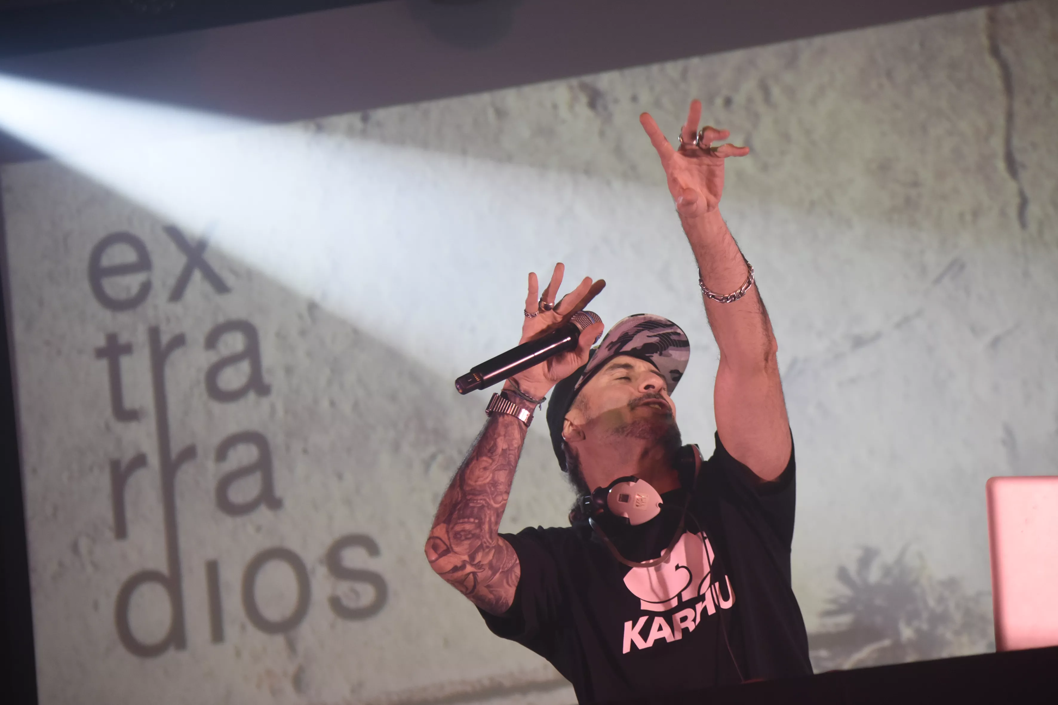 Actividad del Festival Extrarradios el sábado en Ayerbe. Foto Javier Blasco