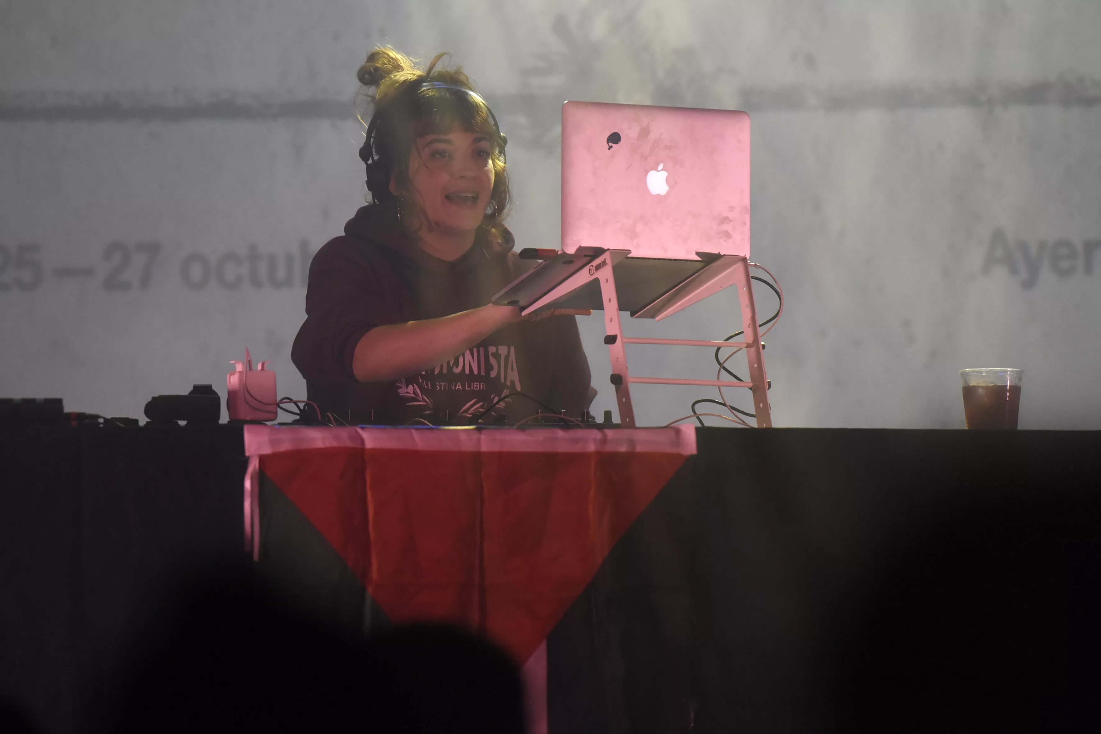 Actividad del Festival Extrarradios el sábado en Ayerbe. Foto Javier Blasco