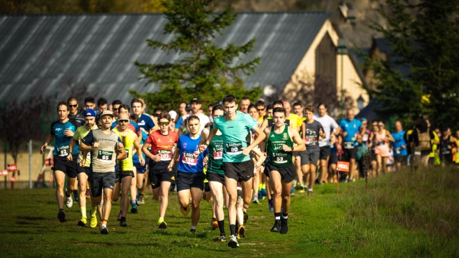El Juncaral, imagen de la salida. Turismo Villanua / Yhabril Moro El Juncaral, imagen de la salida. Turismo Villanua / Yhabril Moro