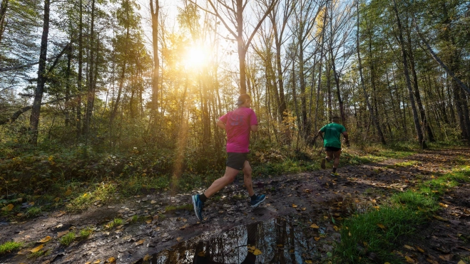 El Juncaral, imagen de la carrera. Turismo Villanua / Yhabril Moro El Juncaral, imagen de la carrera. Turismo Villanua / Yhabril Moro
