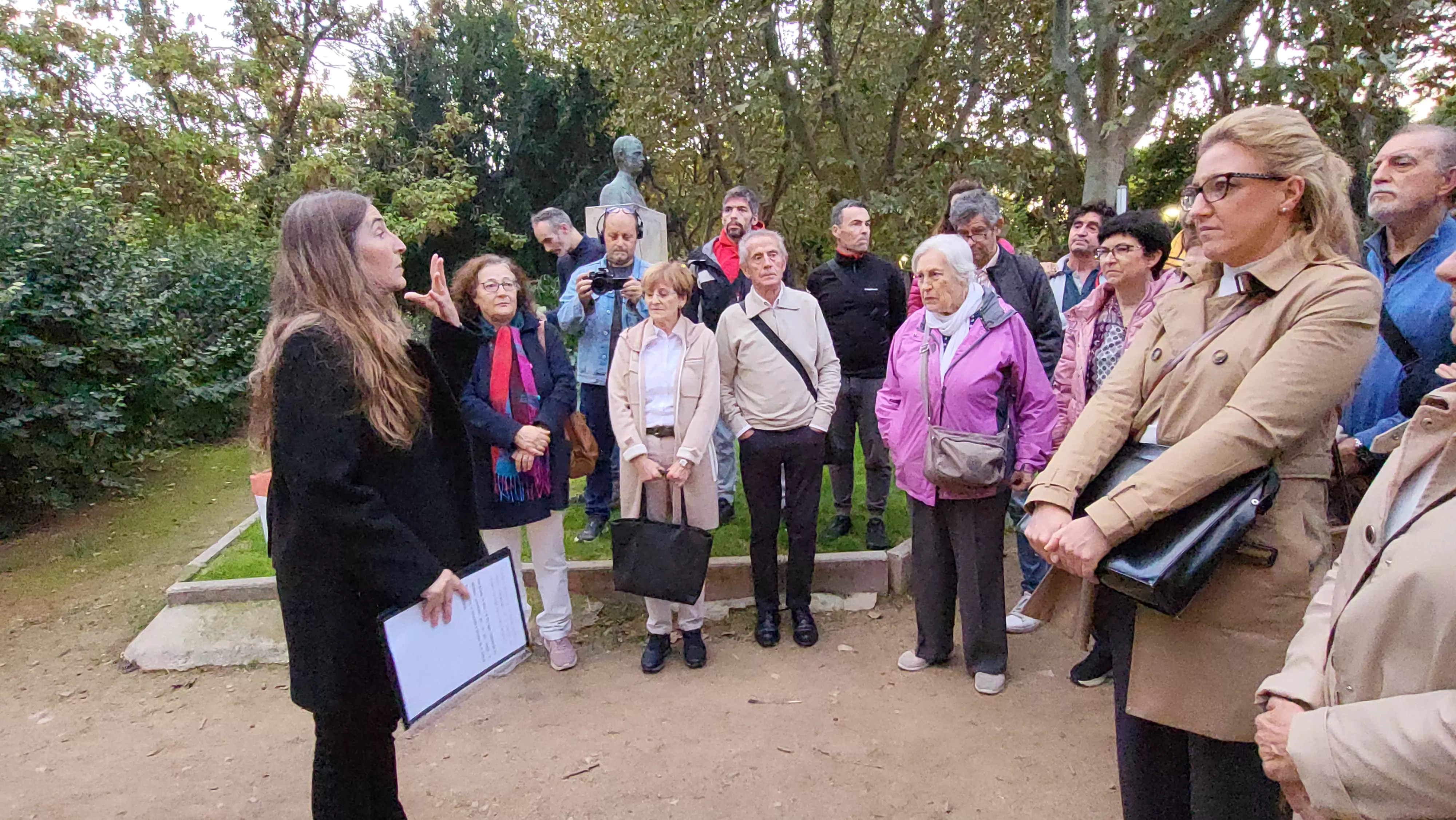 Visita guiada al Instituto de Estudios Altoaragoneses en la celebración de su 75 aniversario. Foto Mercedes Manterola