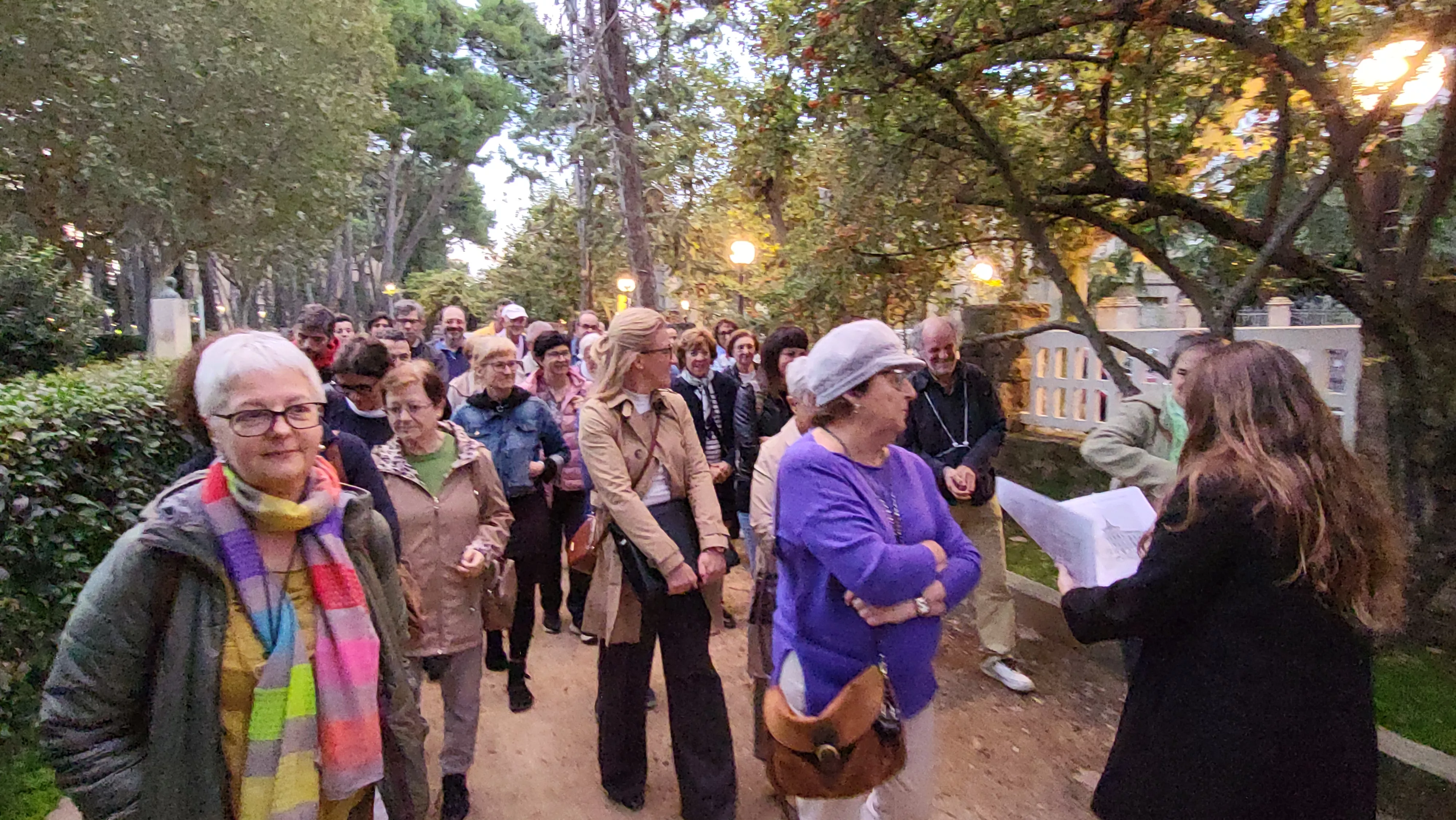 Visita guiada al Instituto de Estudios Altoaragoneses en la celebración de su 75 aniversario. Foto Mercedes Manterola