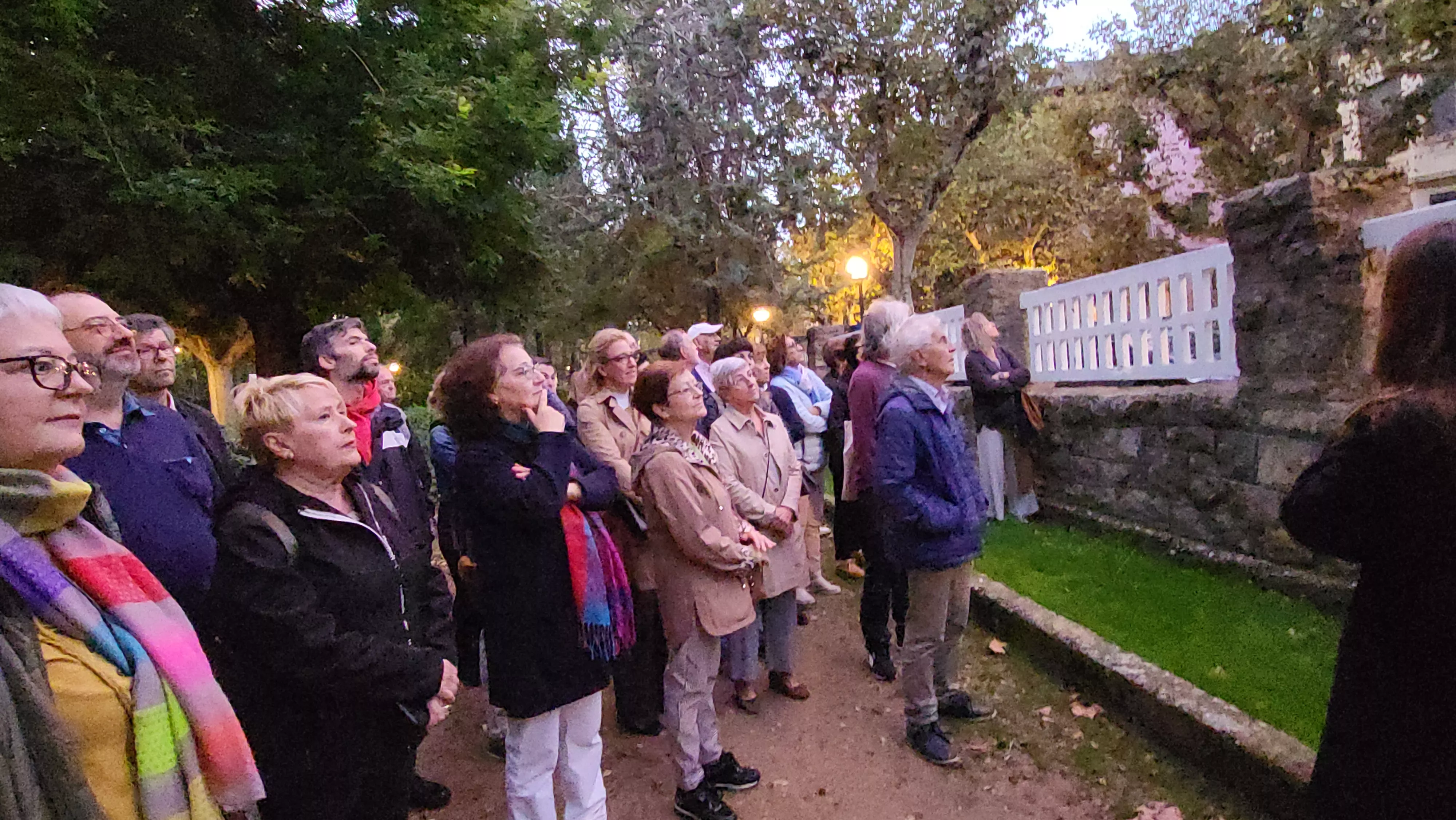 Visita guiada al Instituto de Estudios Altoaragoneses en la celebración de su 75 aniversario. Foto Mercedes Manterola
