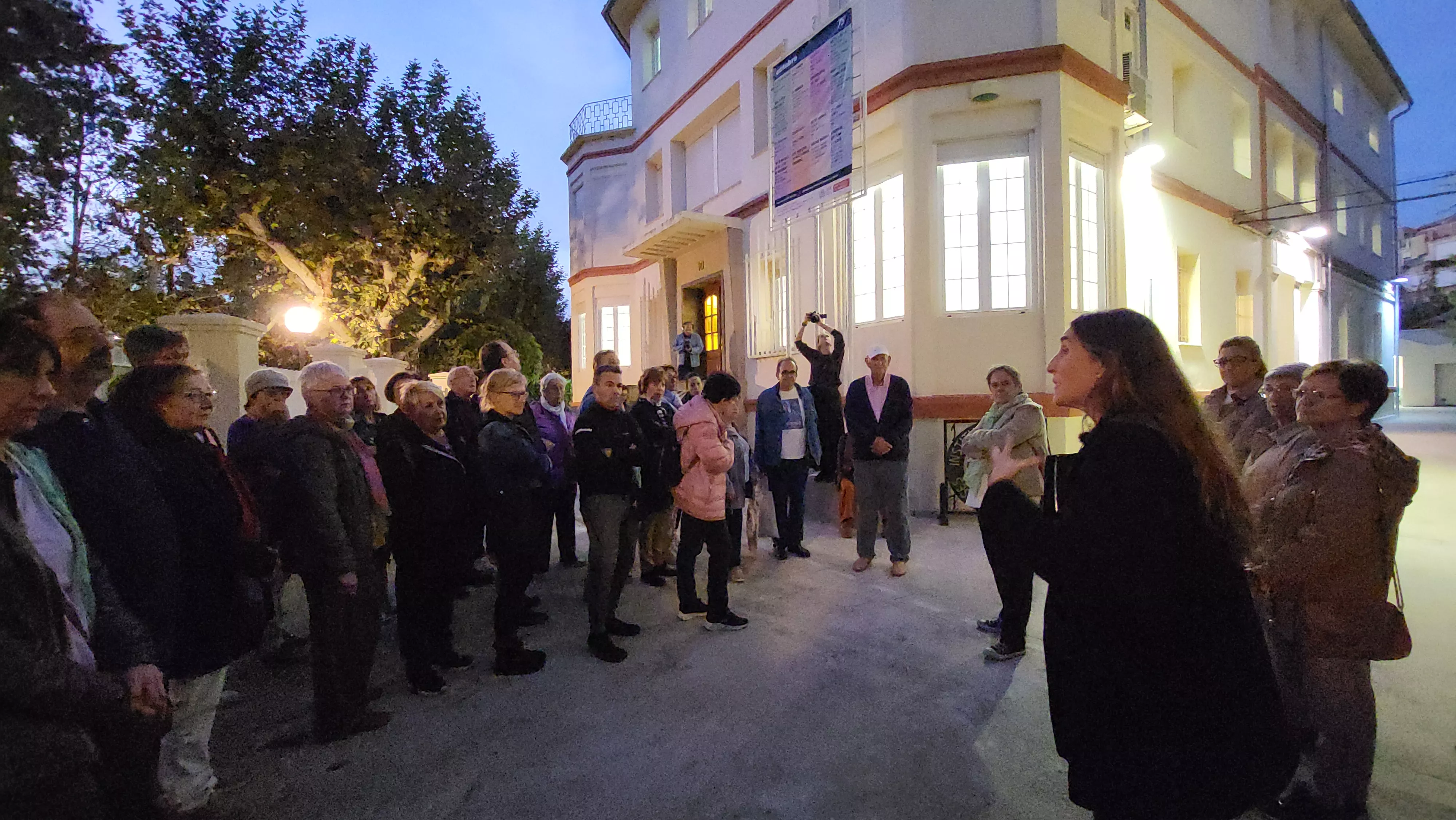 Visita guiada al Instituto de Estudios Altoaragoneses en la celebración de su 75 aniversario. Foto Mercedes Manterola