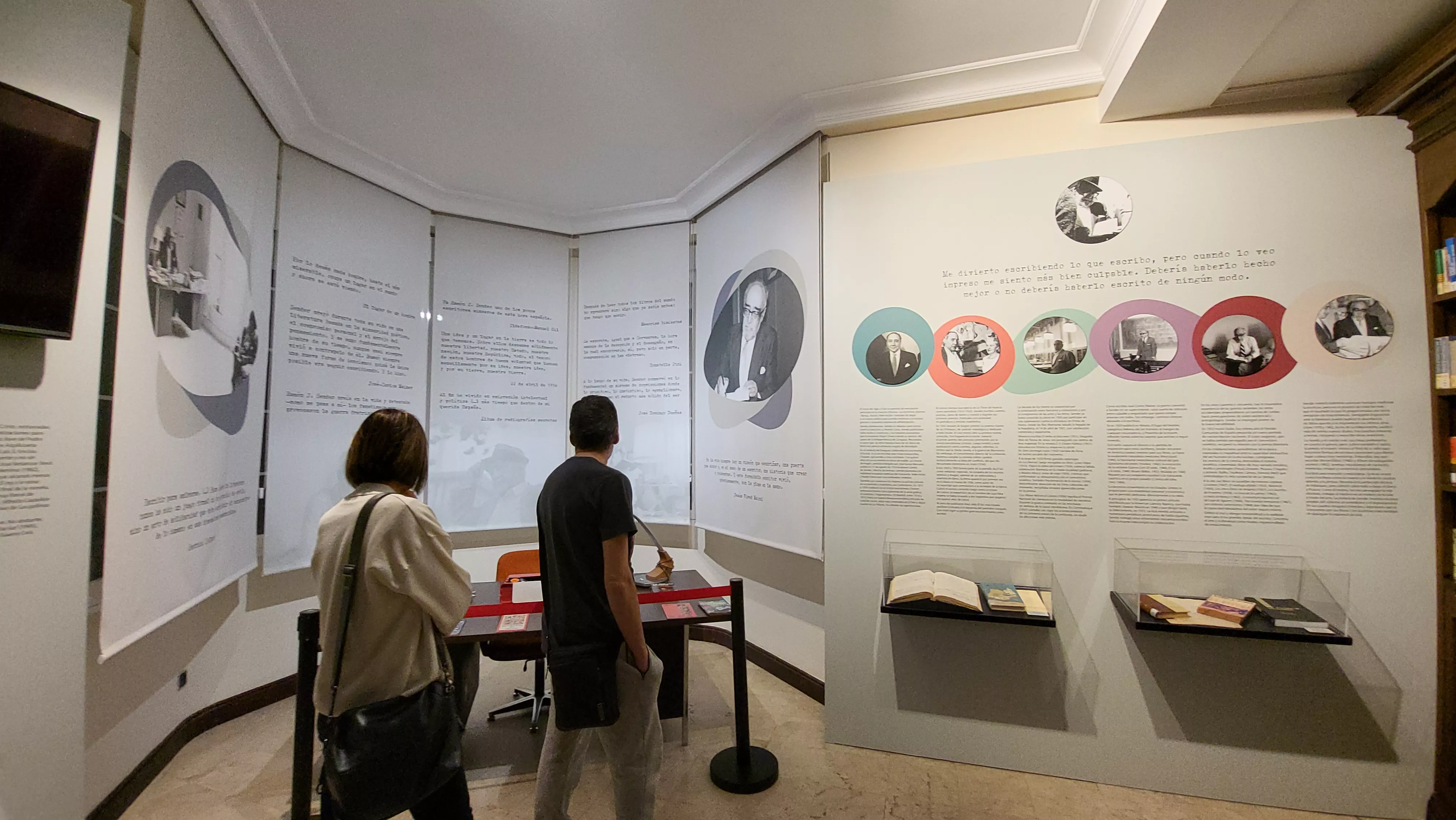 Visita guiada al Instituto de Estudios Altoaragoneses en la celebración de su 75 aniversario. Foto Mercedes Manterola