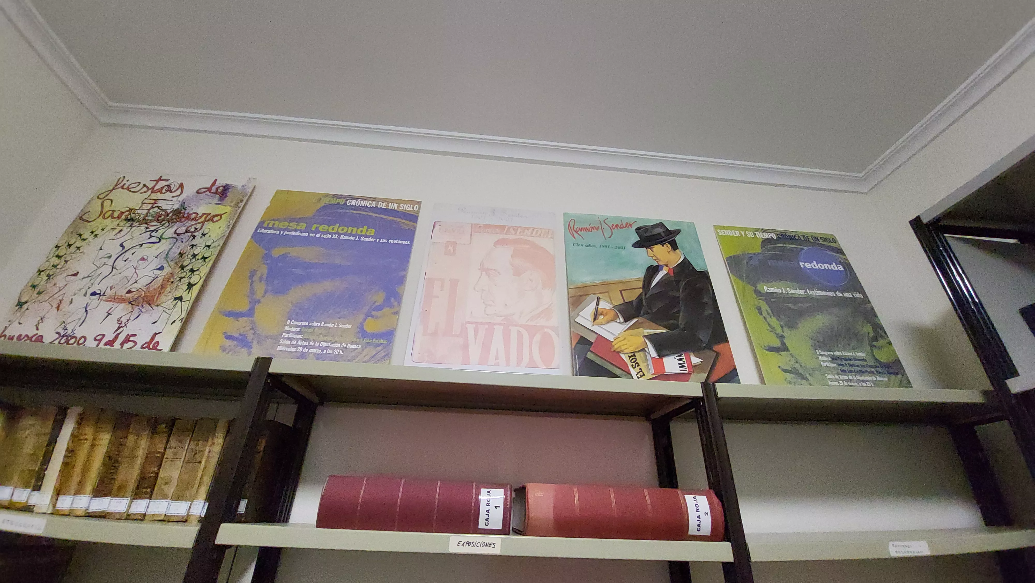 Visita guiada al Instituto de Estudios Altoaragoneses en la celebración de su 75 aniversario. Foto Mercedes Manterola