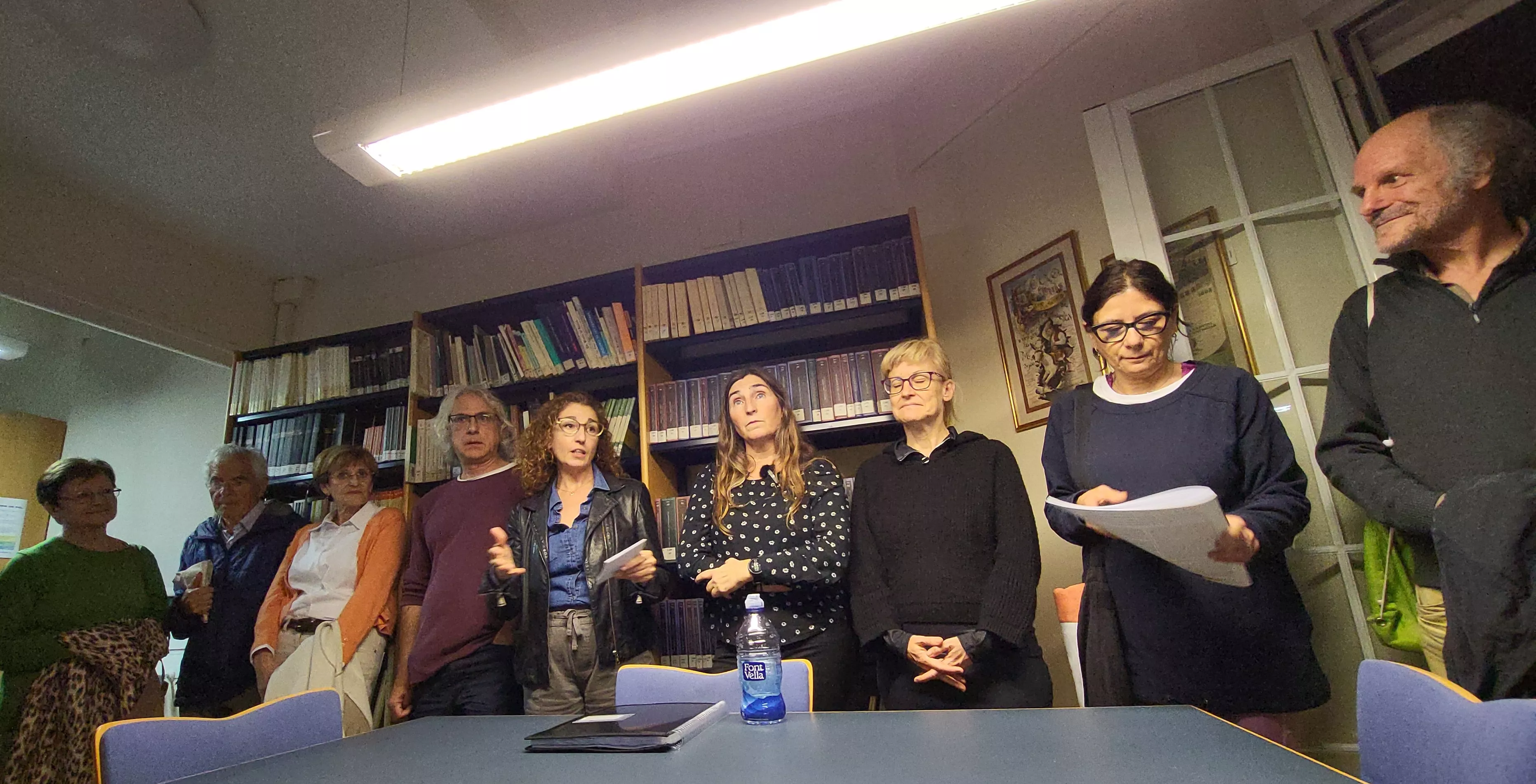 Visita guiada al Instituto de Estudios Altoaragoneses en la celebración de su 75 aniversario. Foto Mercedes Manterola