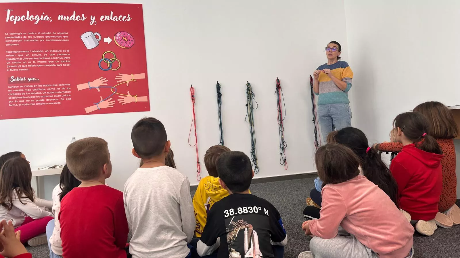 Instalaciones del Museo de las Matemáticas de Aragón. Foto Mercedes Manterola