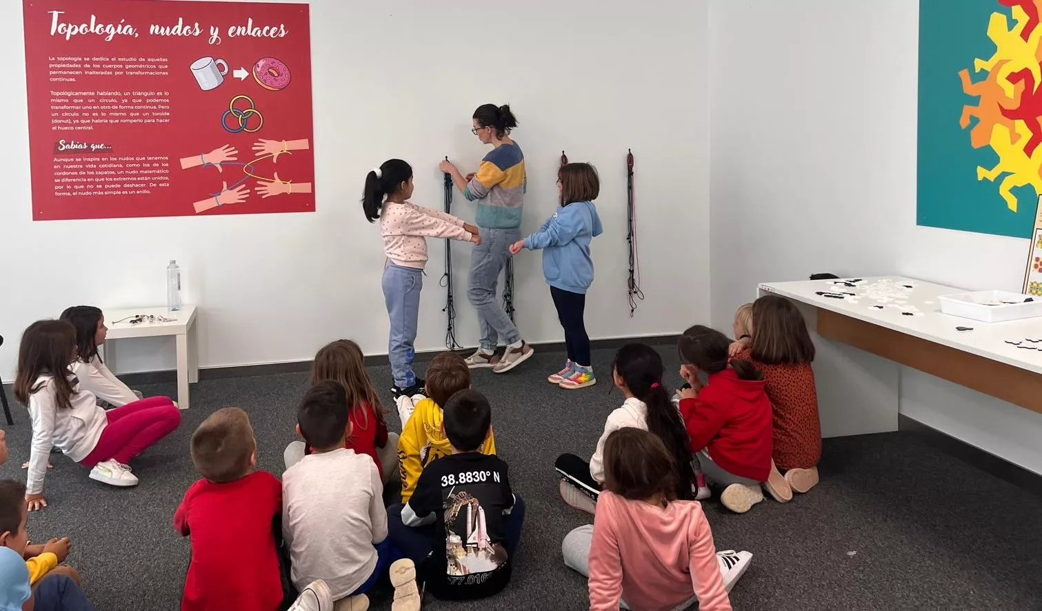 Instalaciones del Museo de las Matemáticas de Aragón. Foto Mercedes Manterola