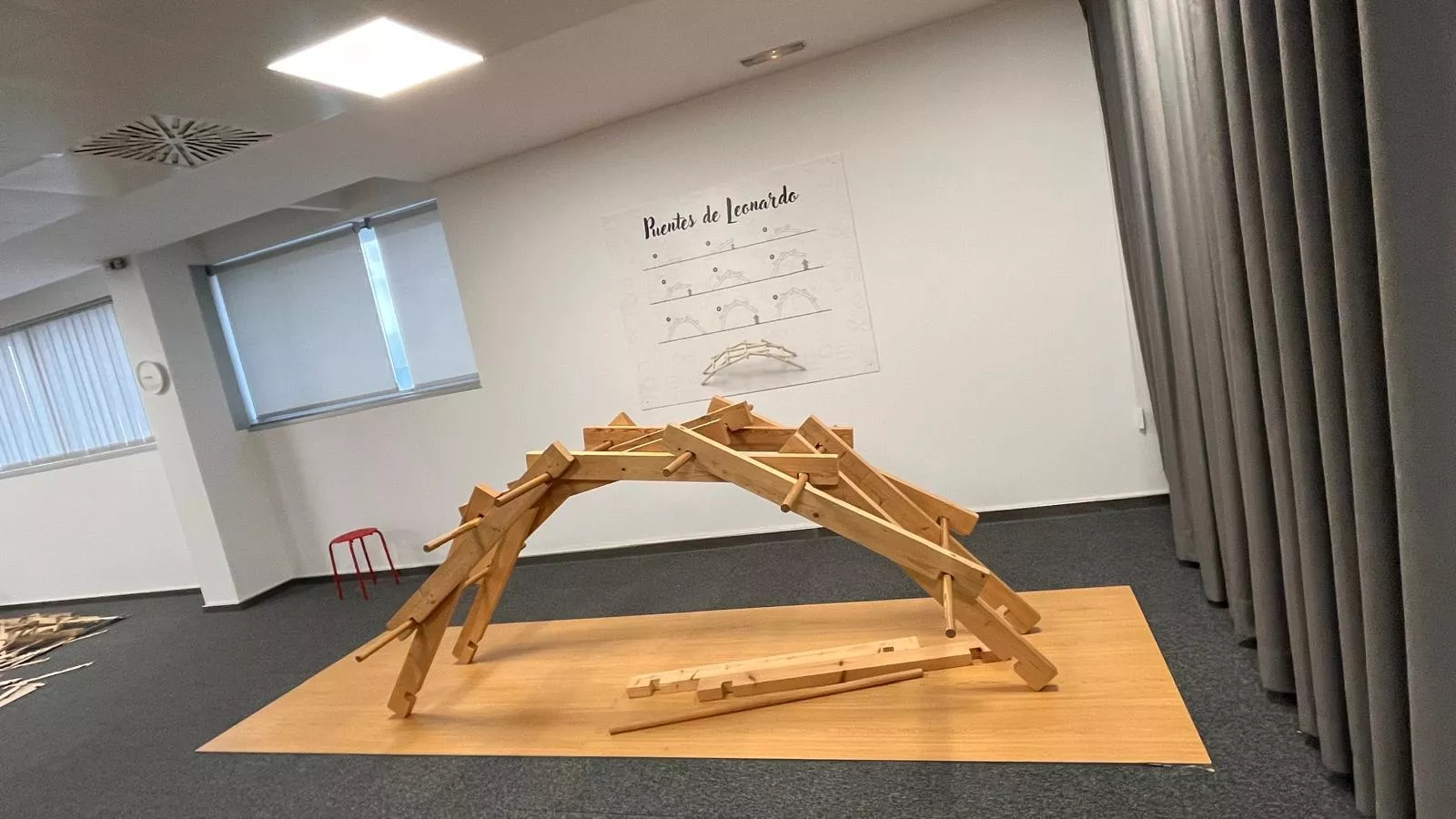 Instalaciones del Museo de las Matemáticas de Aragón. Foto Mercedes Manterola