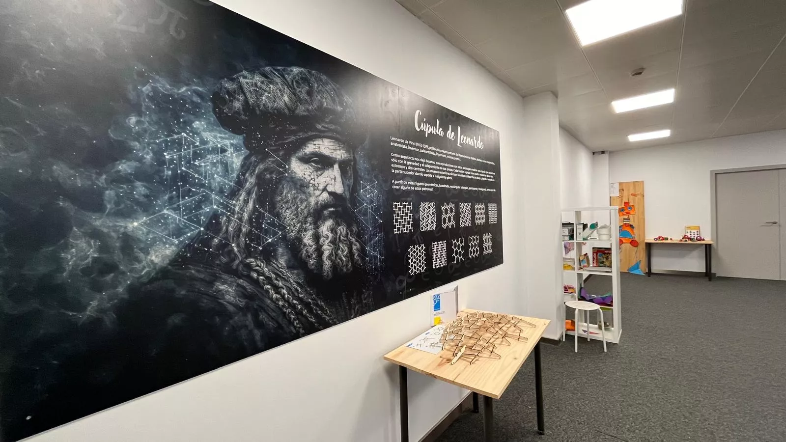 Instalaciones del Museo de las Matemáticas de Aragón. Foto Mercedes Manterola