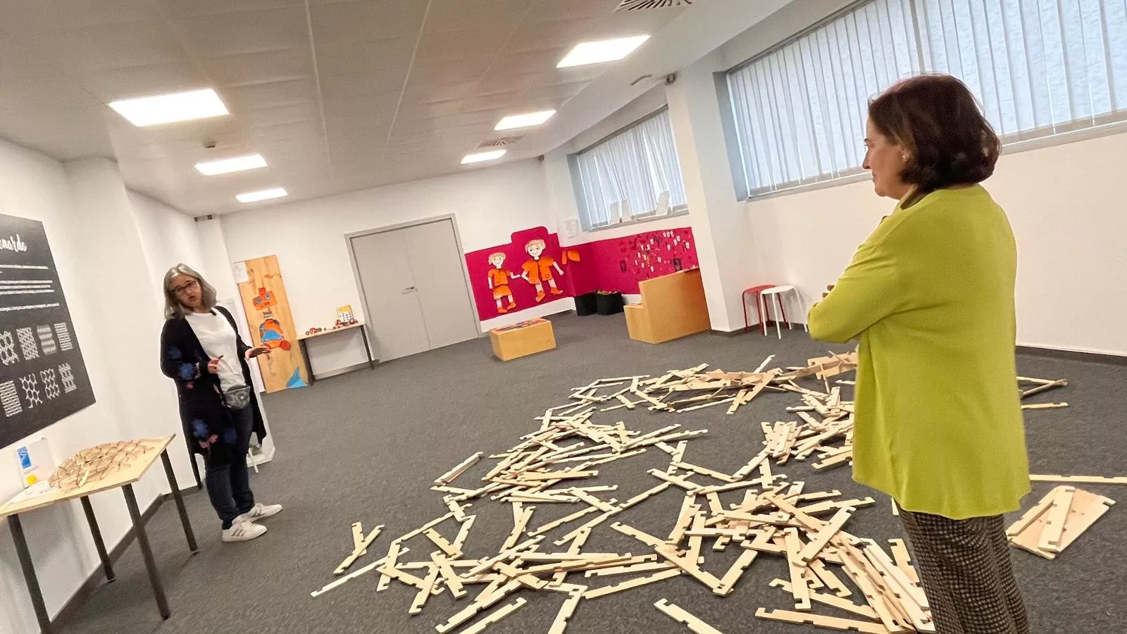 Instalaciones del Museo de las Matemáticas de Aragón. Foto Mercedes Manterola