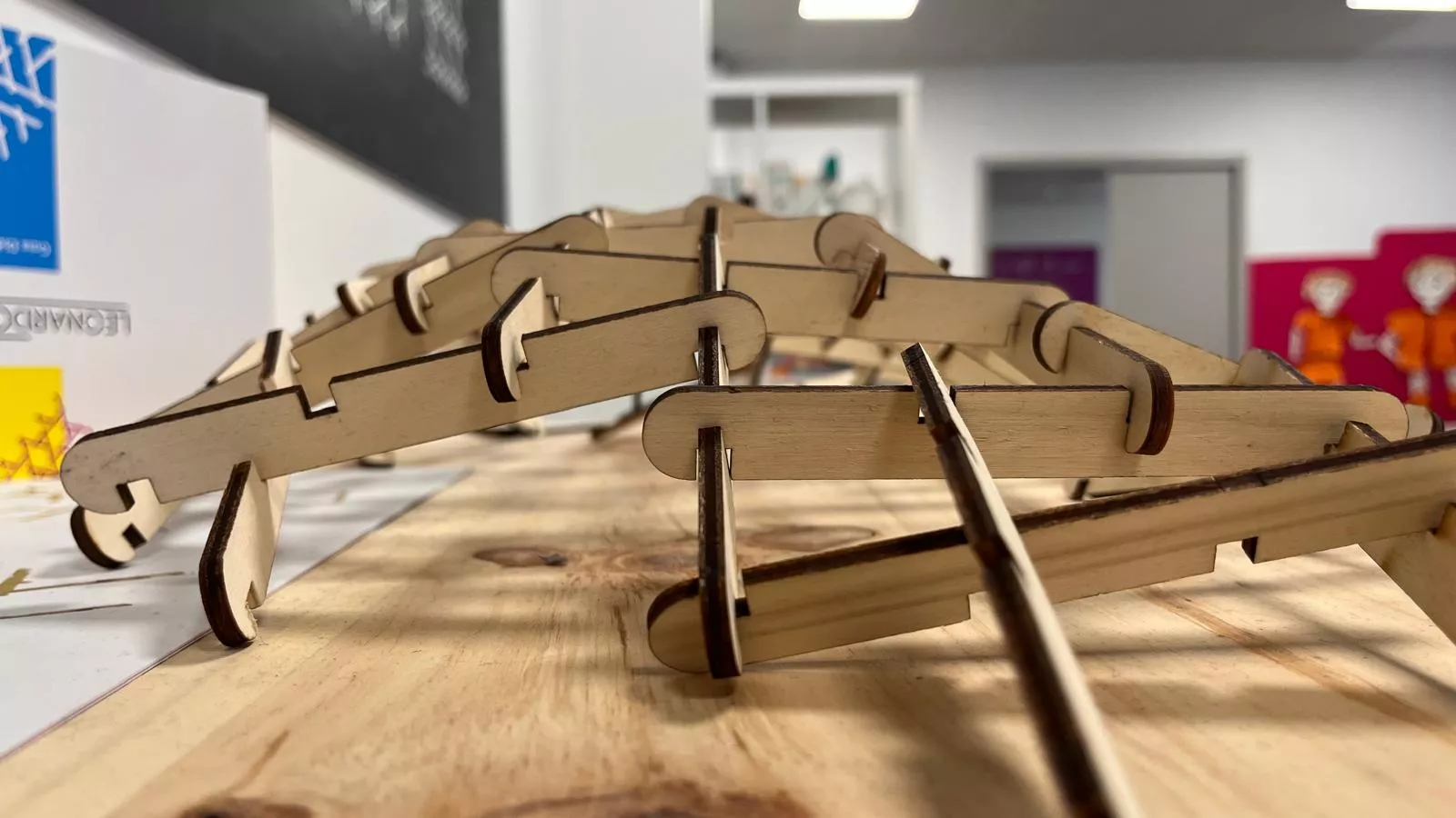 Instalaciones del Museo de las Matemáticas de Aragón. Foto Mercedes Manterola