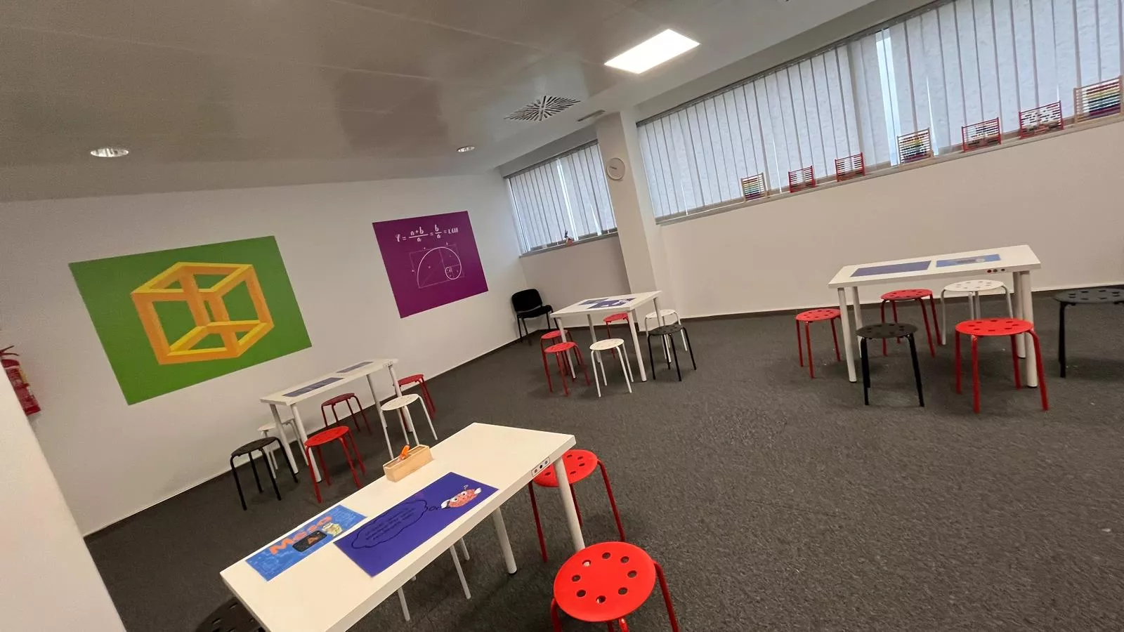 Instalaciones del Museo de las Matemáticas de Aragón. Foto Mercedes Manterola