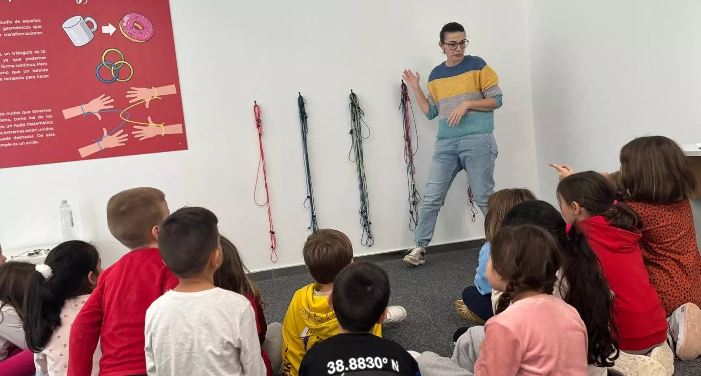 Instalaciones del Museo de las Matemáticas de Aragón. Foto Mercedes Manterola