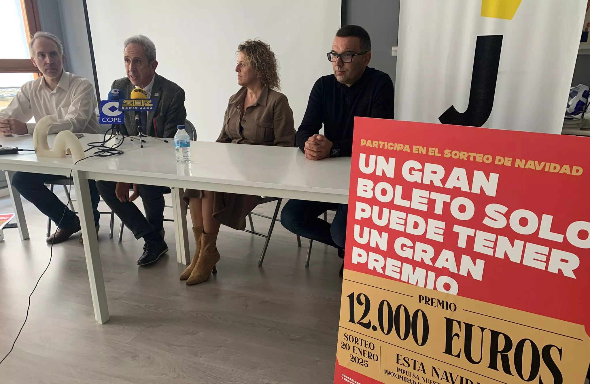 Presentación de la Campaña Navidad del Comercio de la provincia de Huesca.