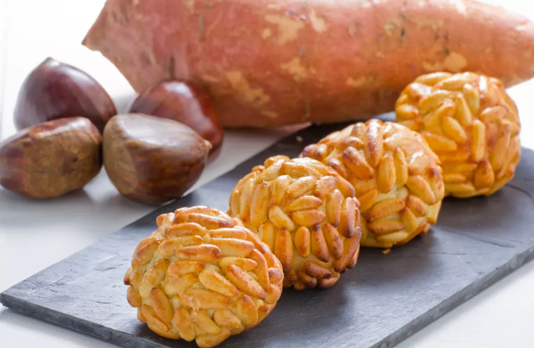 Empiñonados: son otros dulces típicos de esta época en Aragón.