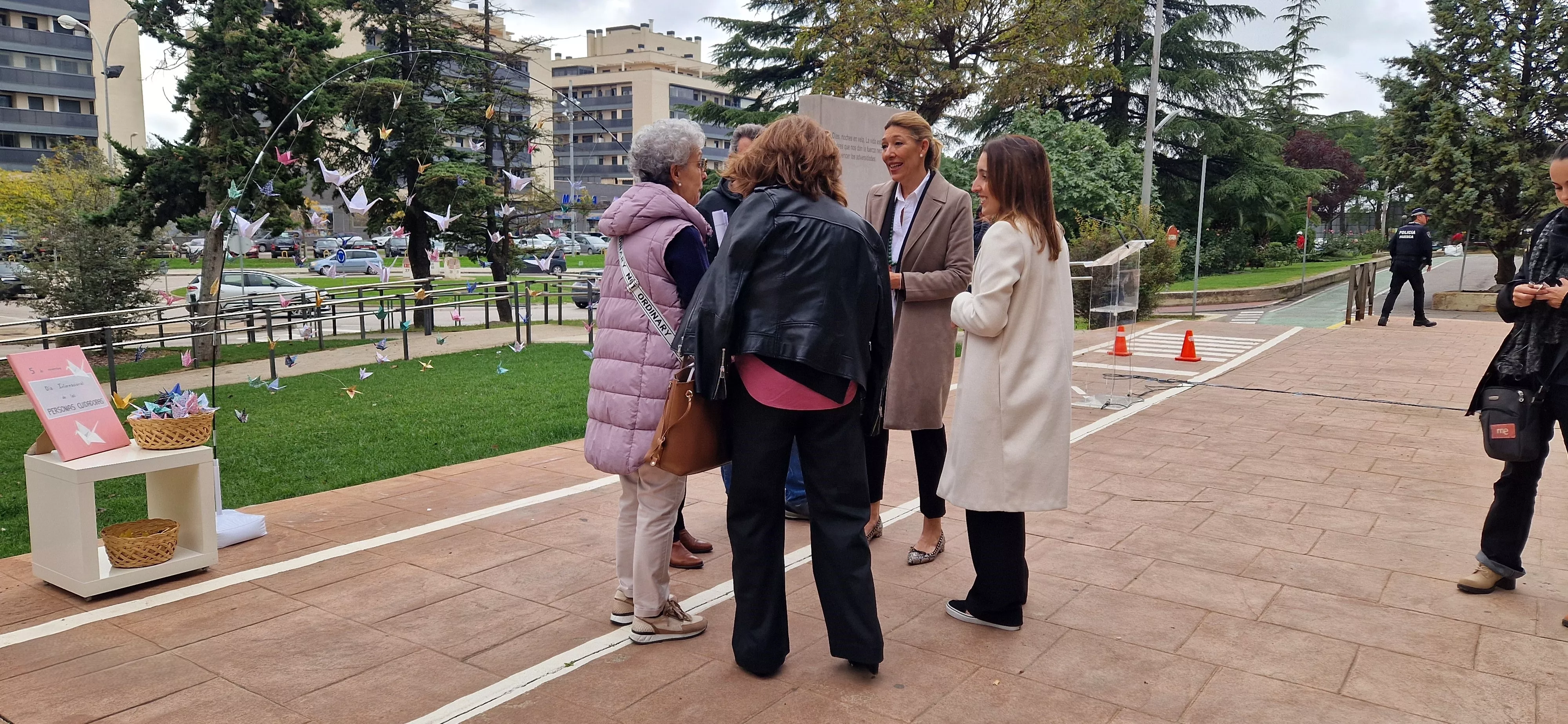  Día Internacional de las Personas Cuidadoras en Huesca. Foto Myriam Martínez 