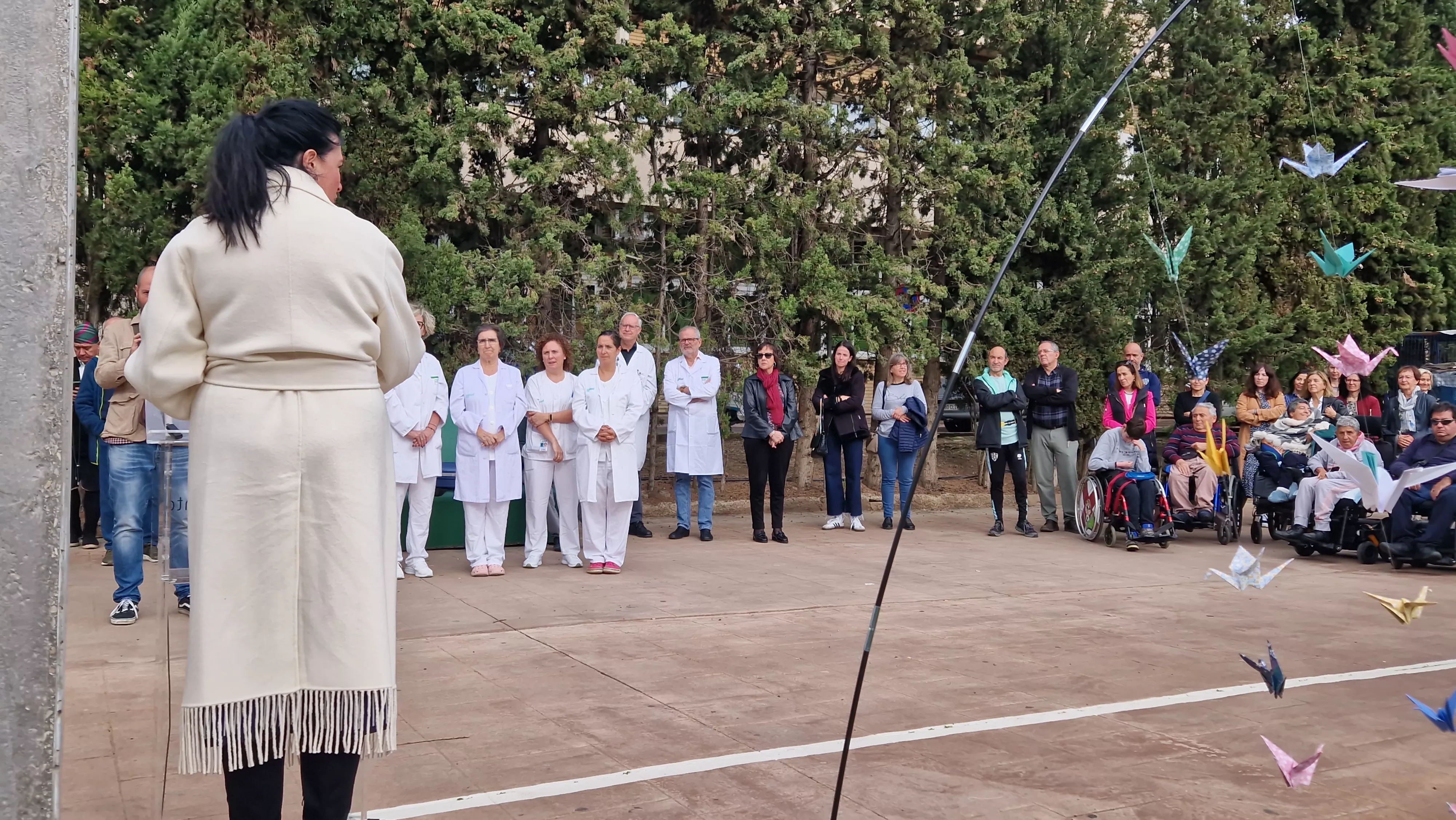  Día Internacional de las Personas Cuidadoras en Huesca. Foto Myriam Martínez 