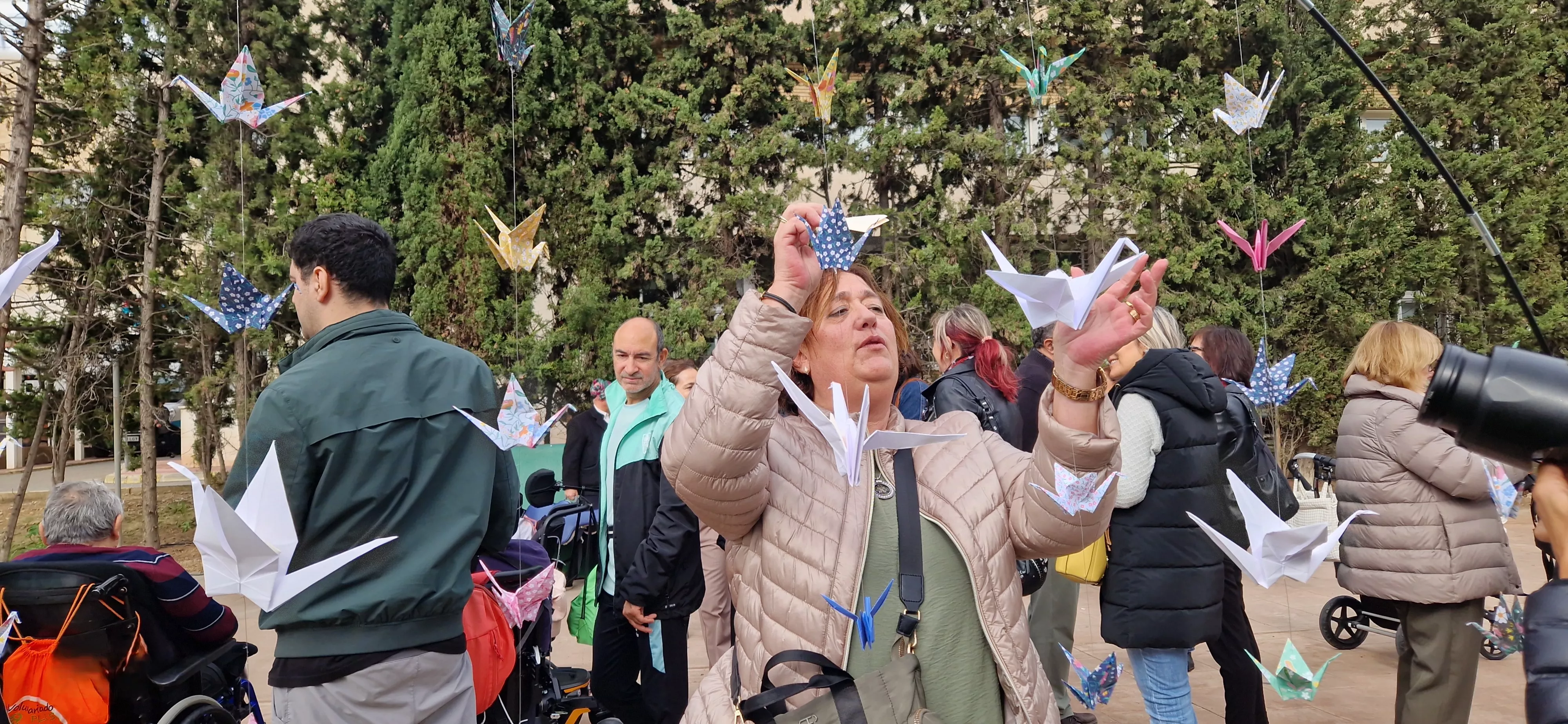  Día Internacional de las Personas Cuidadoras en Huesca. Foto Myriam Martínez 