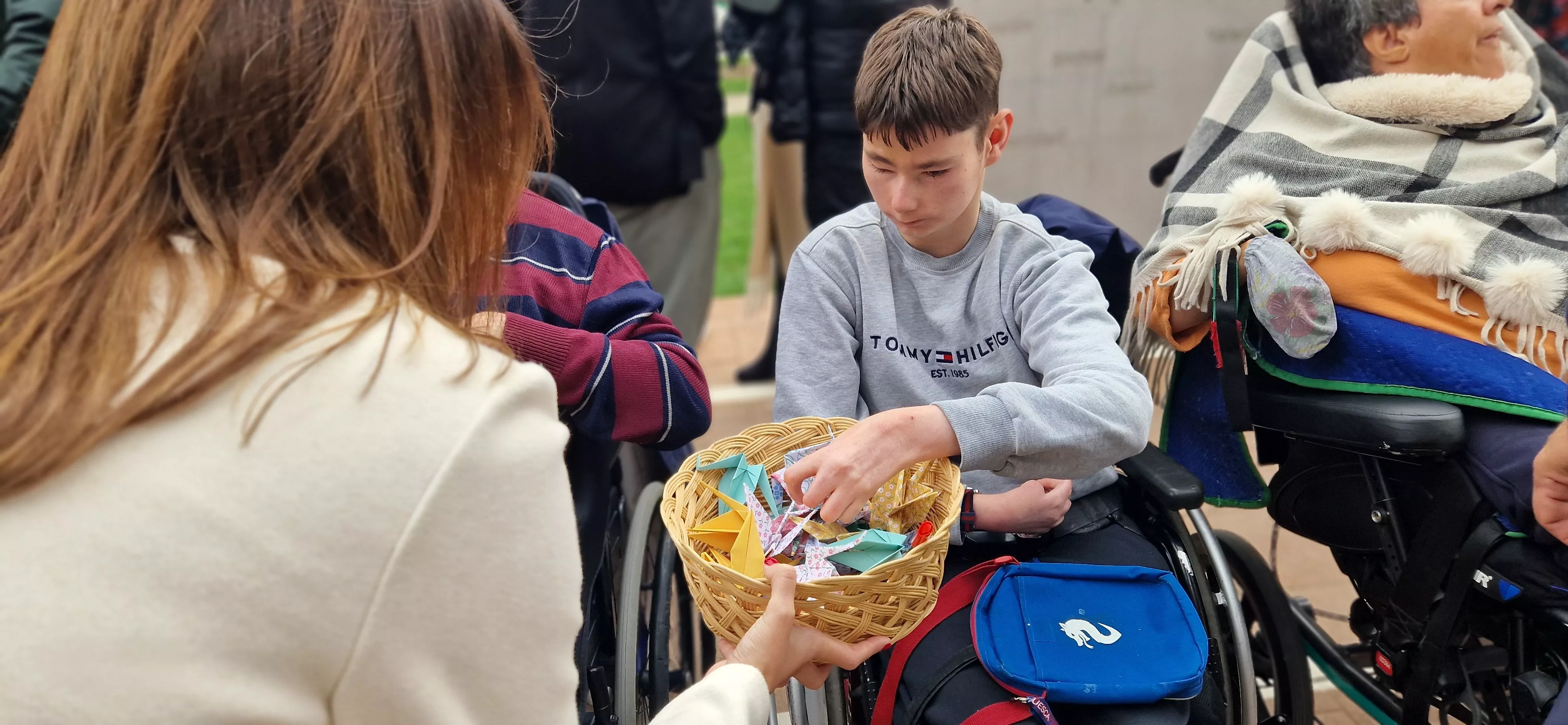  Día Internacional de las Personas Cuidadoras en Huesca. Foto Myriam Martínez 