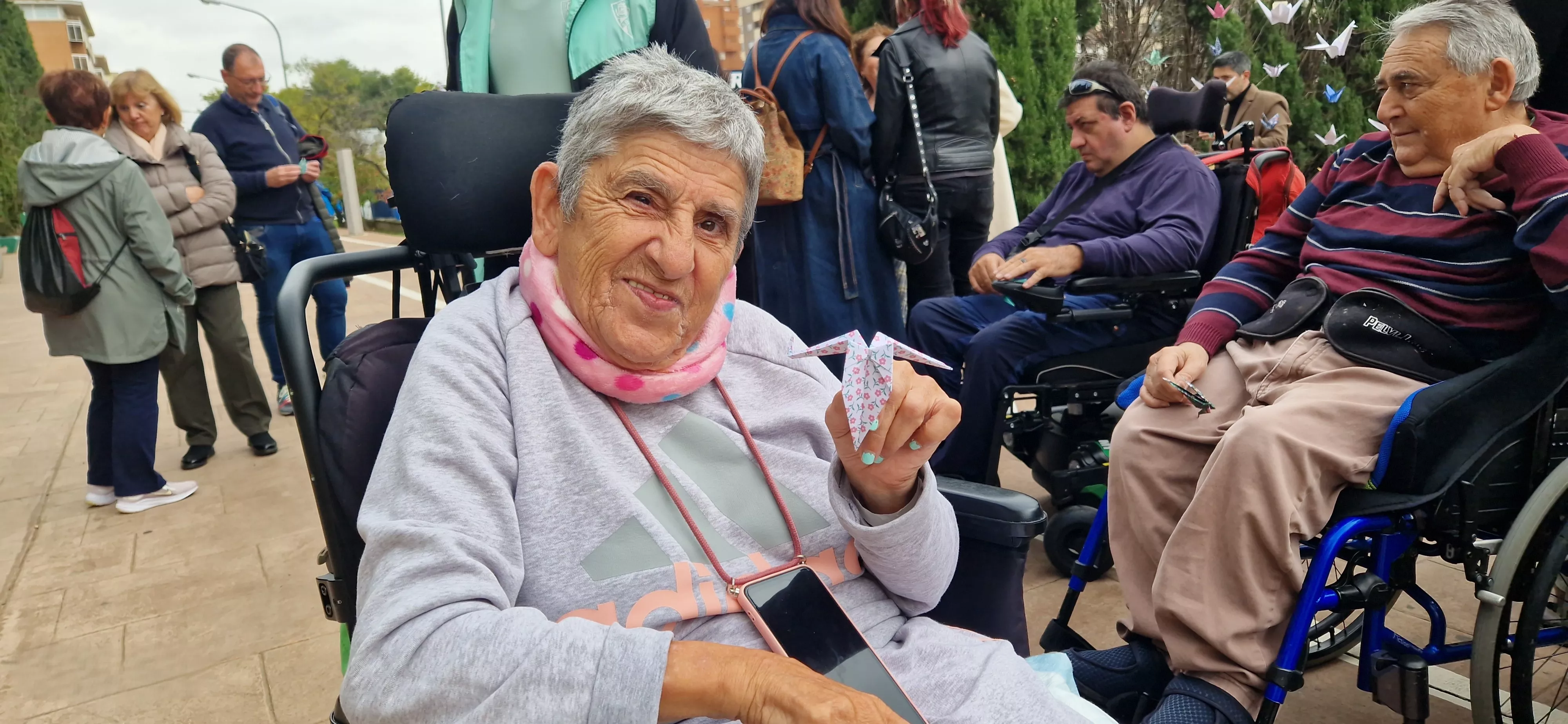  Día Internacional de las Personas Cuidadoras en Huesca. Foto Myriam Martínez 