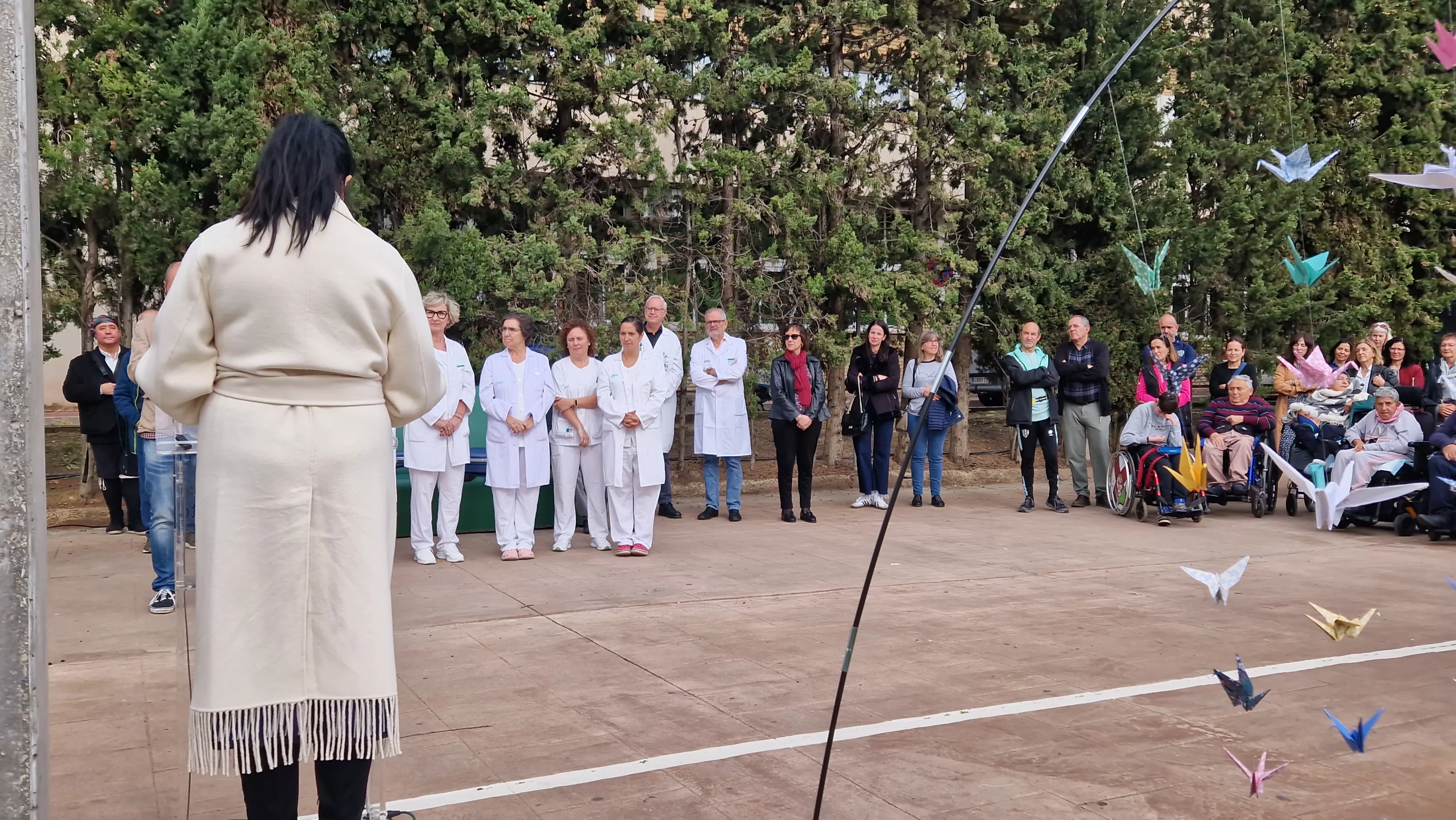  Día Internacional de las Personas Cuidadoras en Huesca. Foto Myriam Martínez 