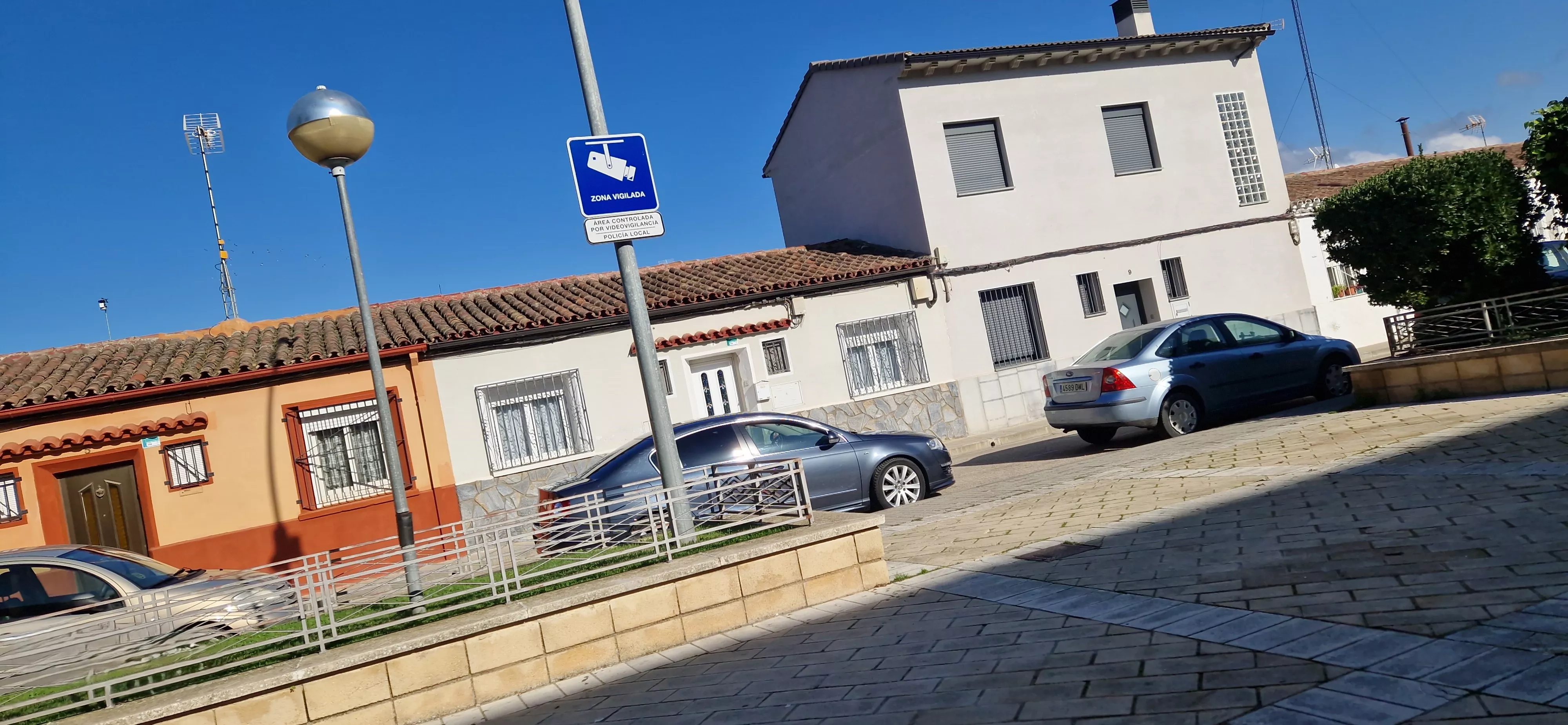 Calle de la Música de Huesca, en el barrio del Perpetuo Socorro. Foto Myriam Martínez