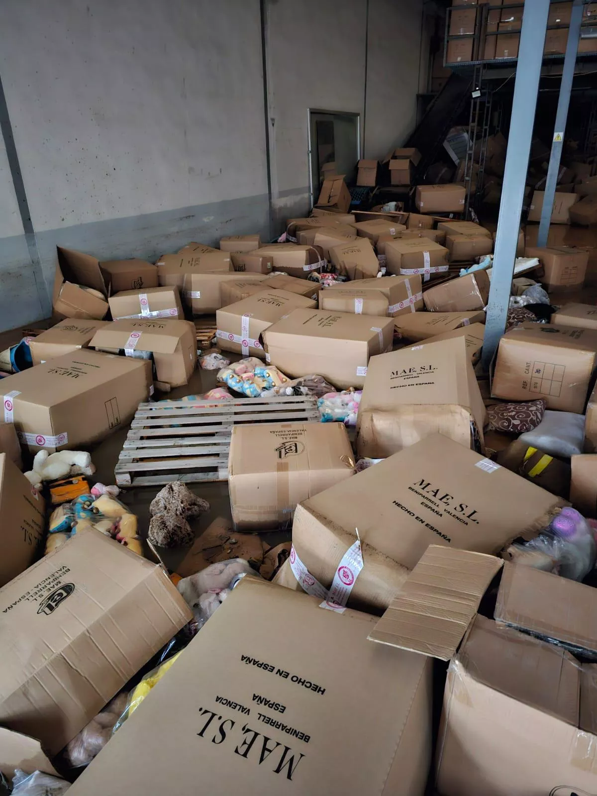 Beniparrell, el pueblo industrial destrozado por la dana y a la que llega la primera ayuda desde Huesca