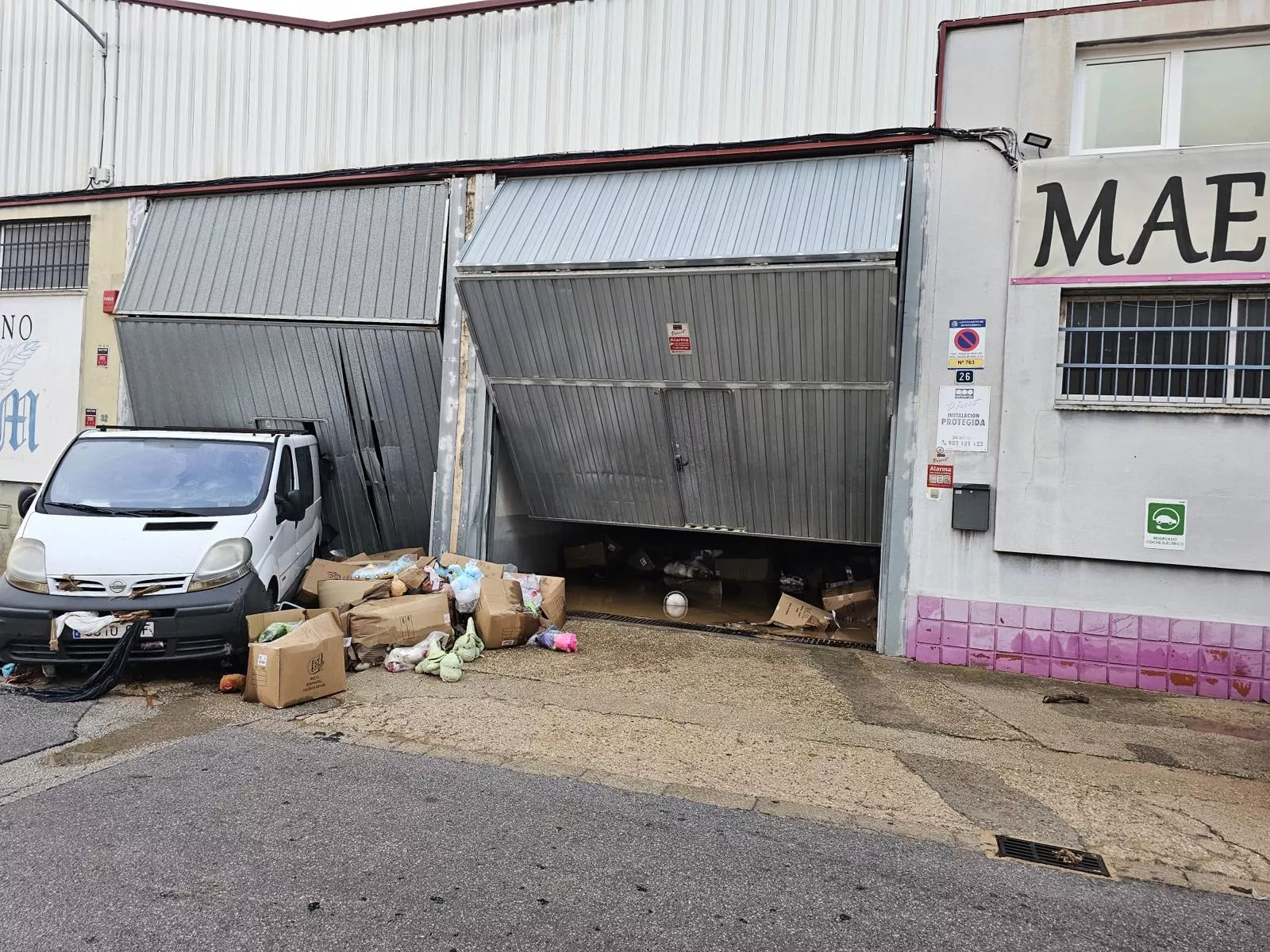 Beniparrell, el pueblo industrial destrozado por la dana y a la que llega la primera ayuda desde Huesca