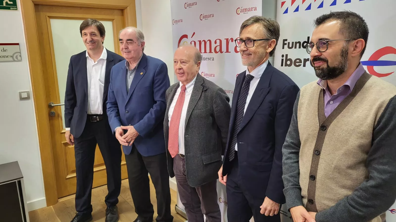 Presentación del Informe de Comercio de Aragón en la Cámara de Comercio e Industria de Huesca